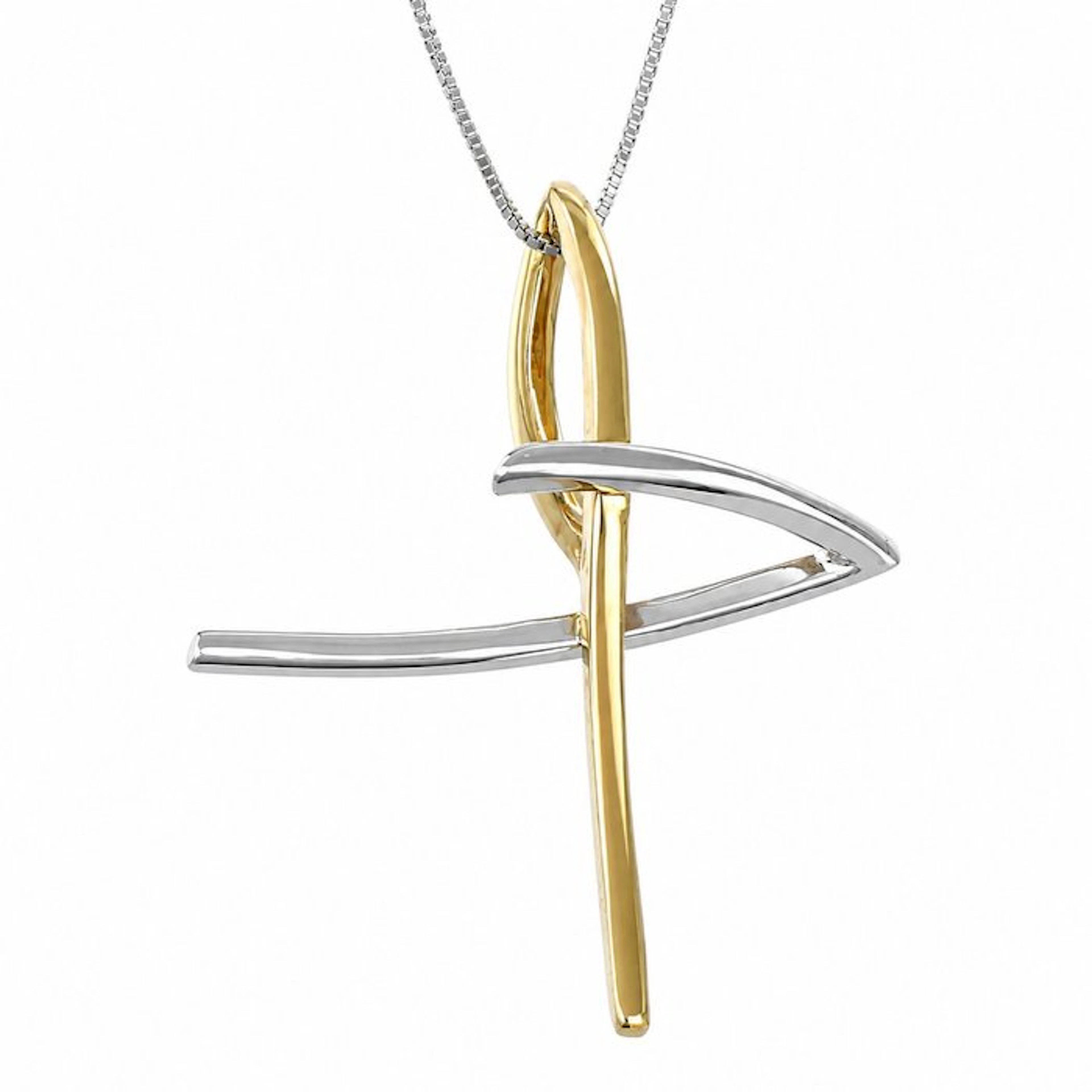 Necklace with pendant - 18 kt