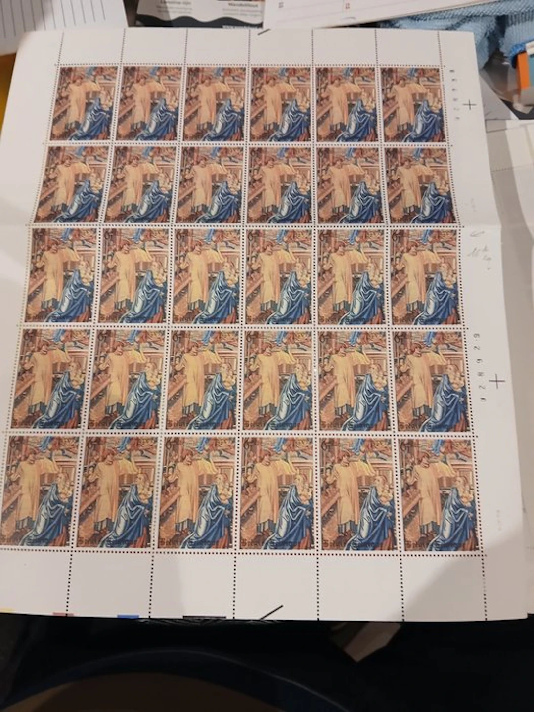 Belgium - Complete sheets from 1932 through 1935