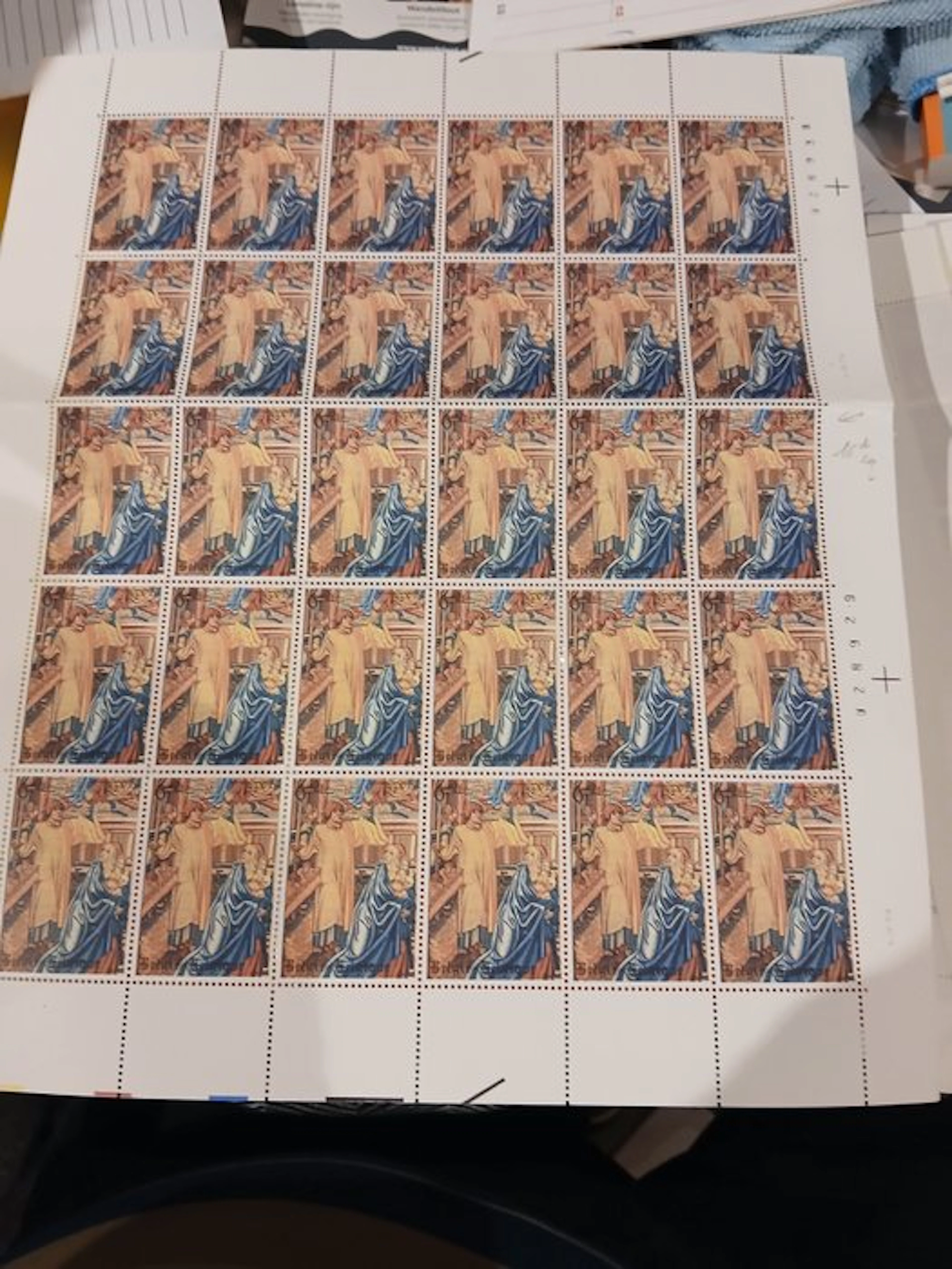 Belgium - Complete sheets from 1932 through 1935