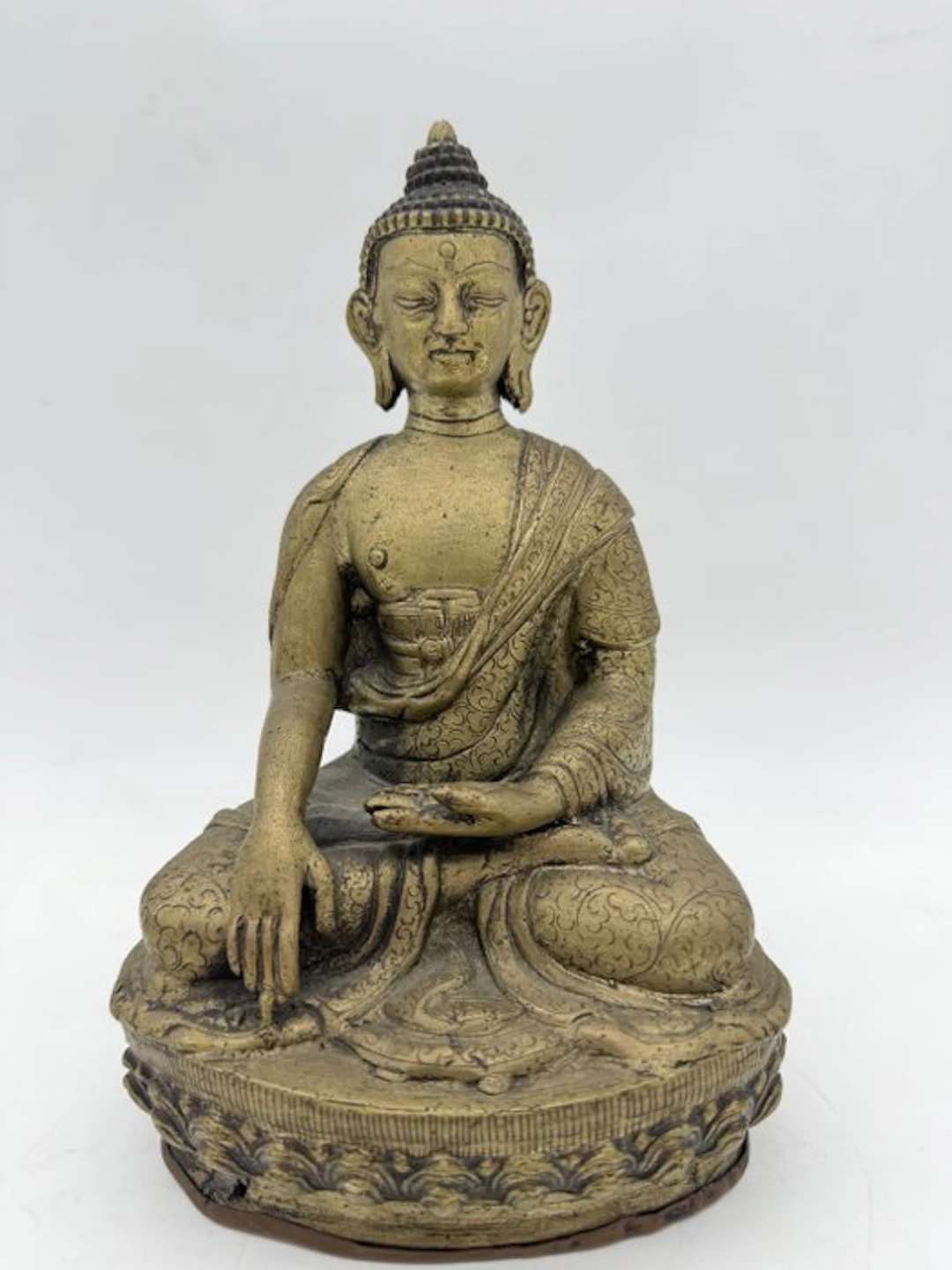 traditionele consecratie (inwijding) van het beeld - Bhumisparsha