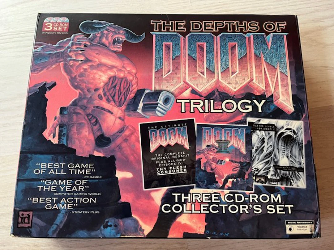 PC - The Depths of DOOM Trilogy - Video game - In original box