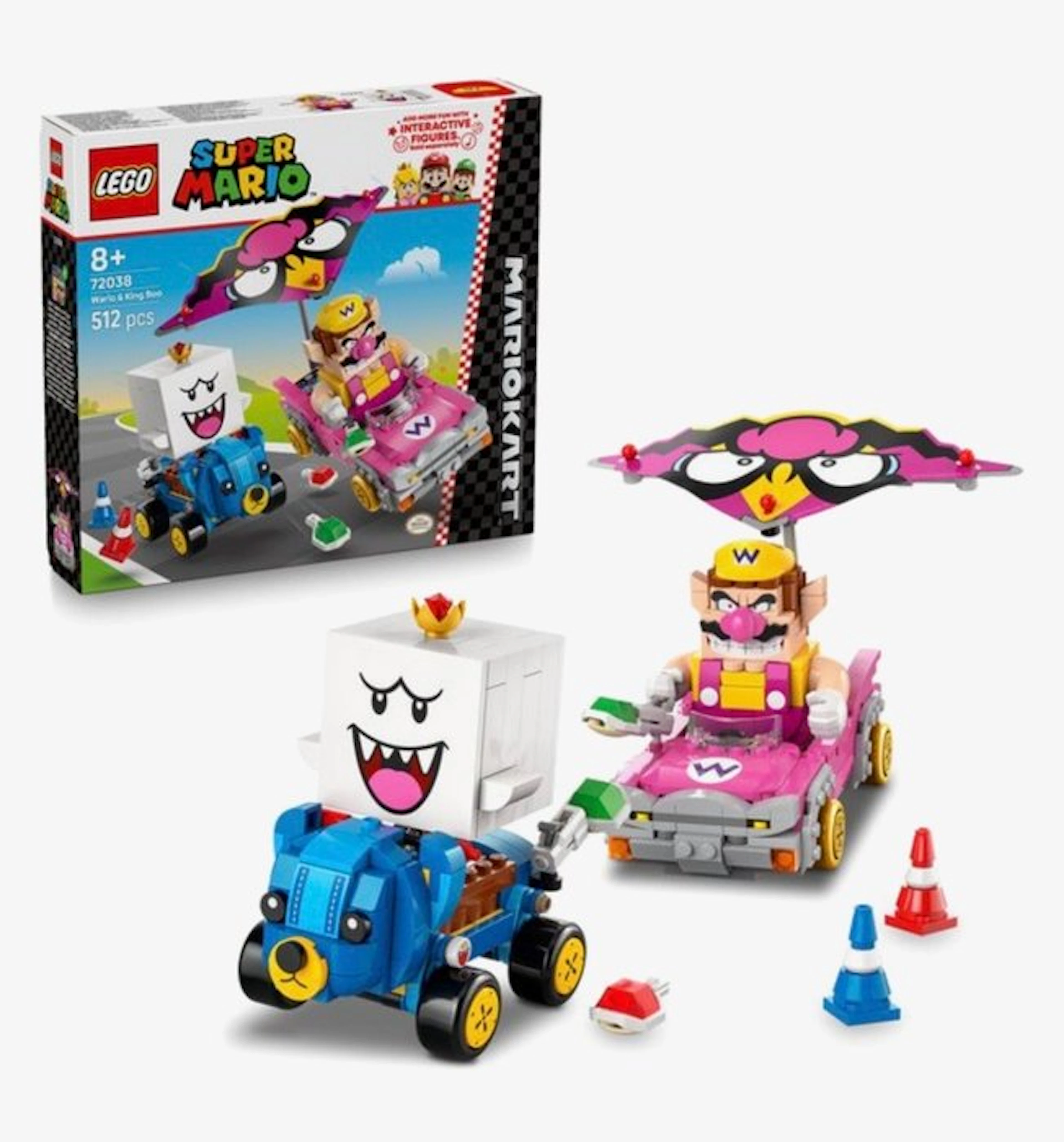 LEGO Set - 72038 - Super Mario - Wario & King Boo