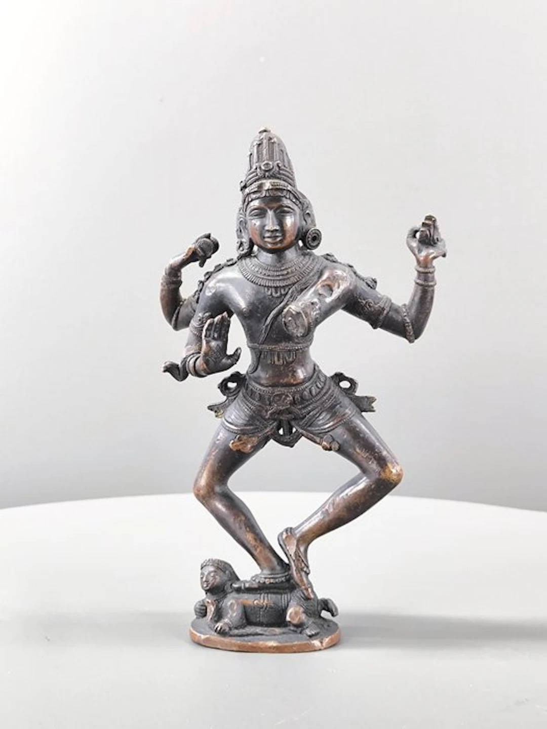 South India – Vijayanagara tradition Terracotta Shiva Nataraja in
