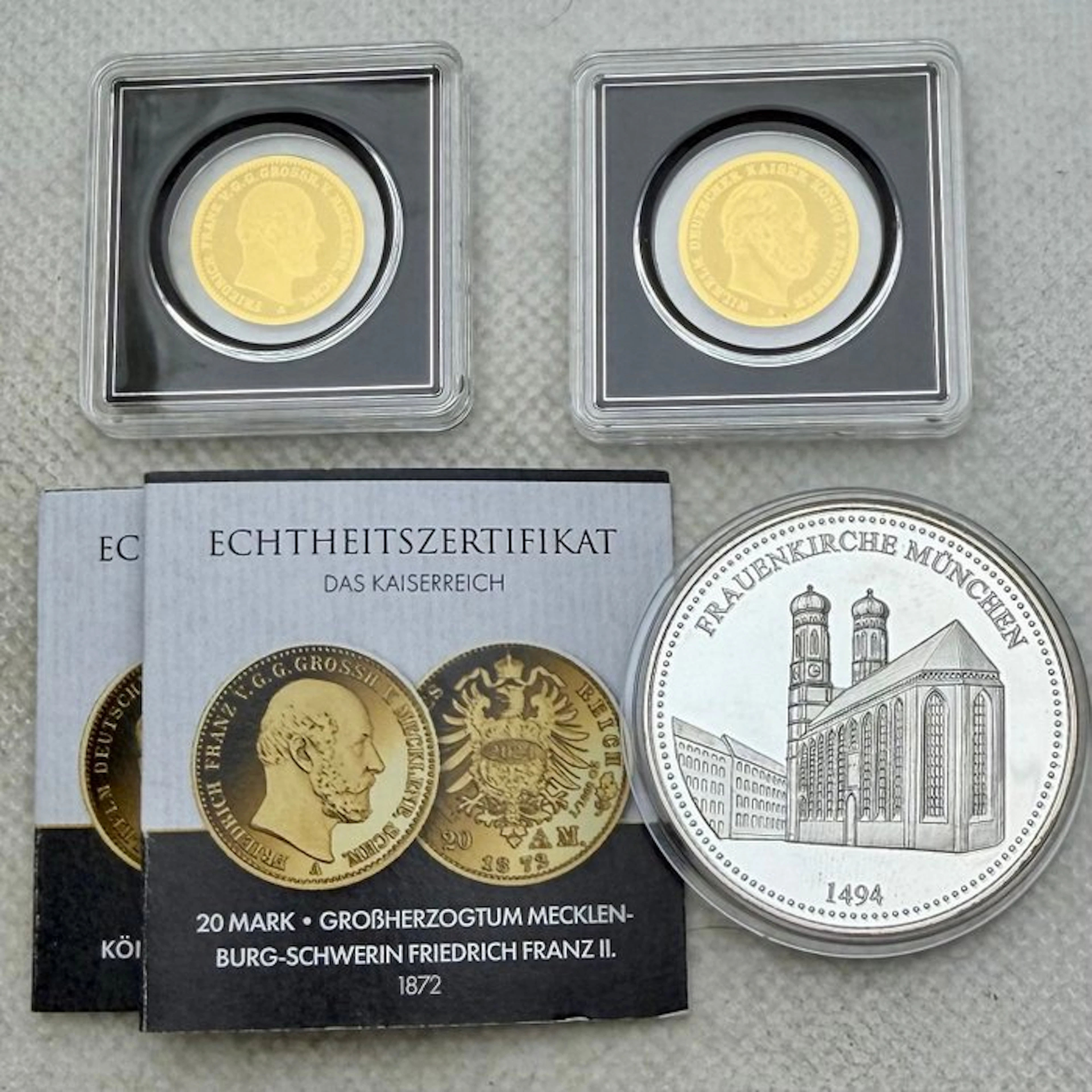 Germany. 3000 Francs 20+20 Mark