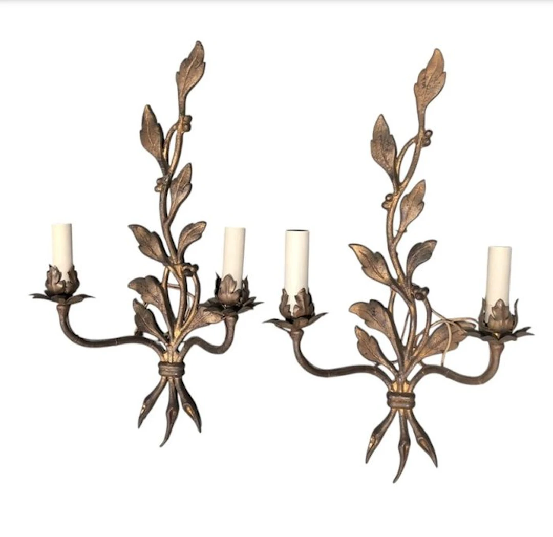Maison Baguès - Maison Baguès - Wall sconce (2) - Metal...