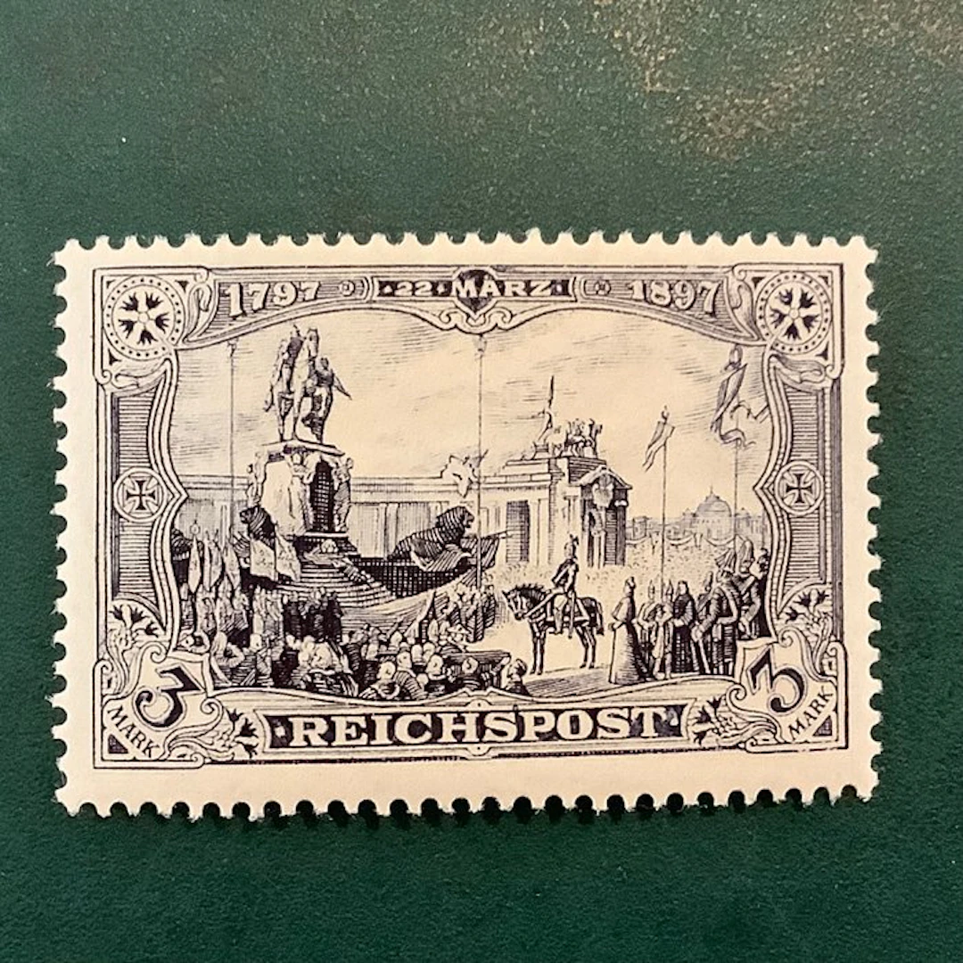 German Empire 1900 - 3 Mark Reichspost - MH - Michel 65