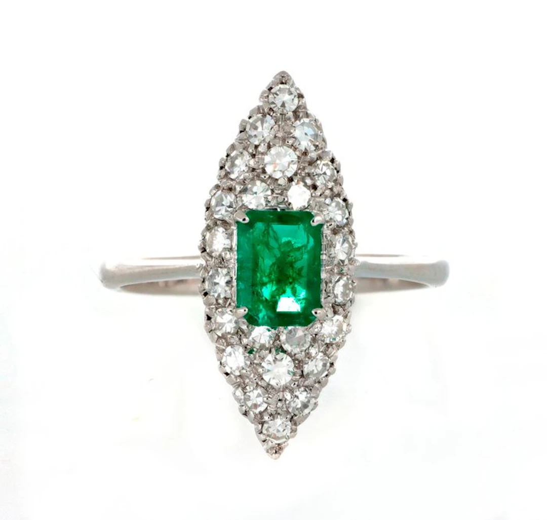 No reserve price - Ring - 18 kt