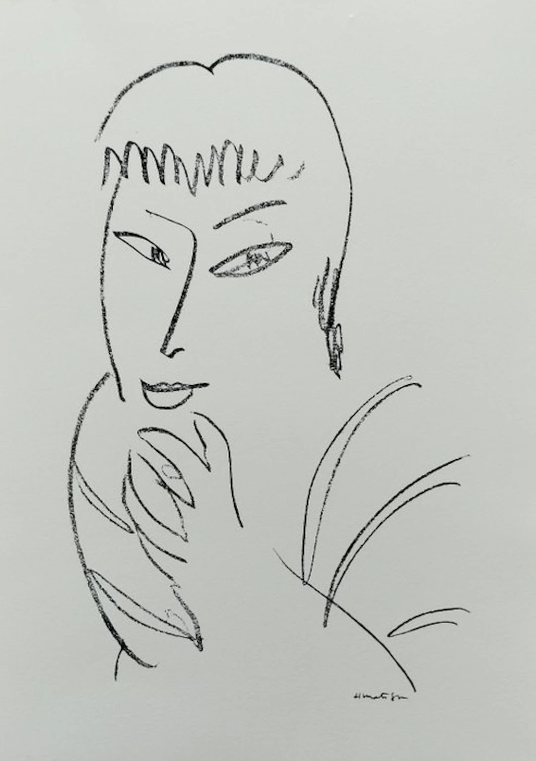Henri Matisse (after) - Visage