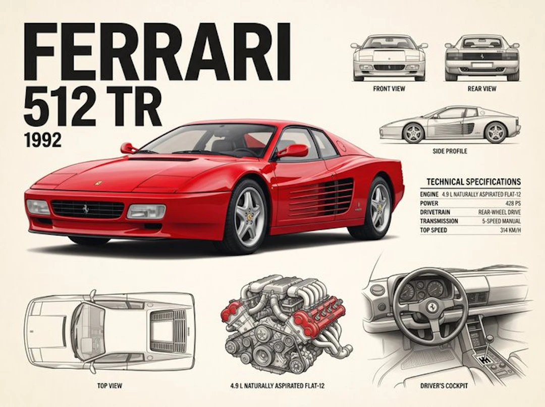 Shmidt.Art - Ferrari - Ferrari 512 TR - 1990s