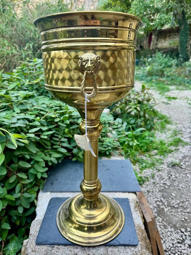 Jardinière - Brass - Baroque