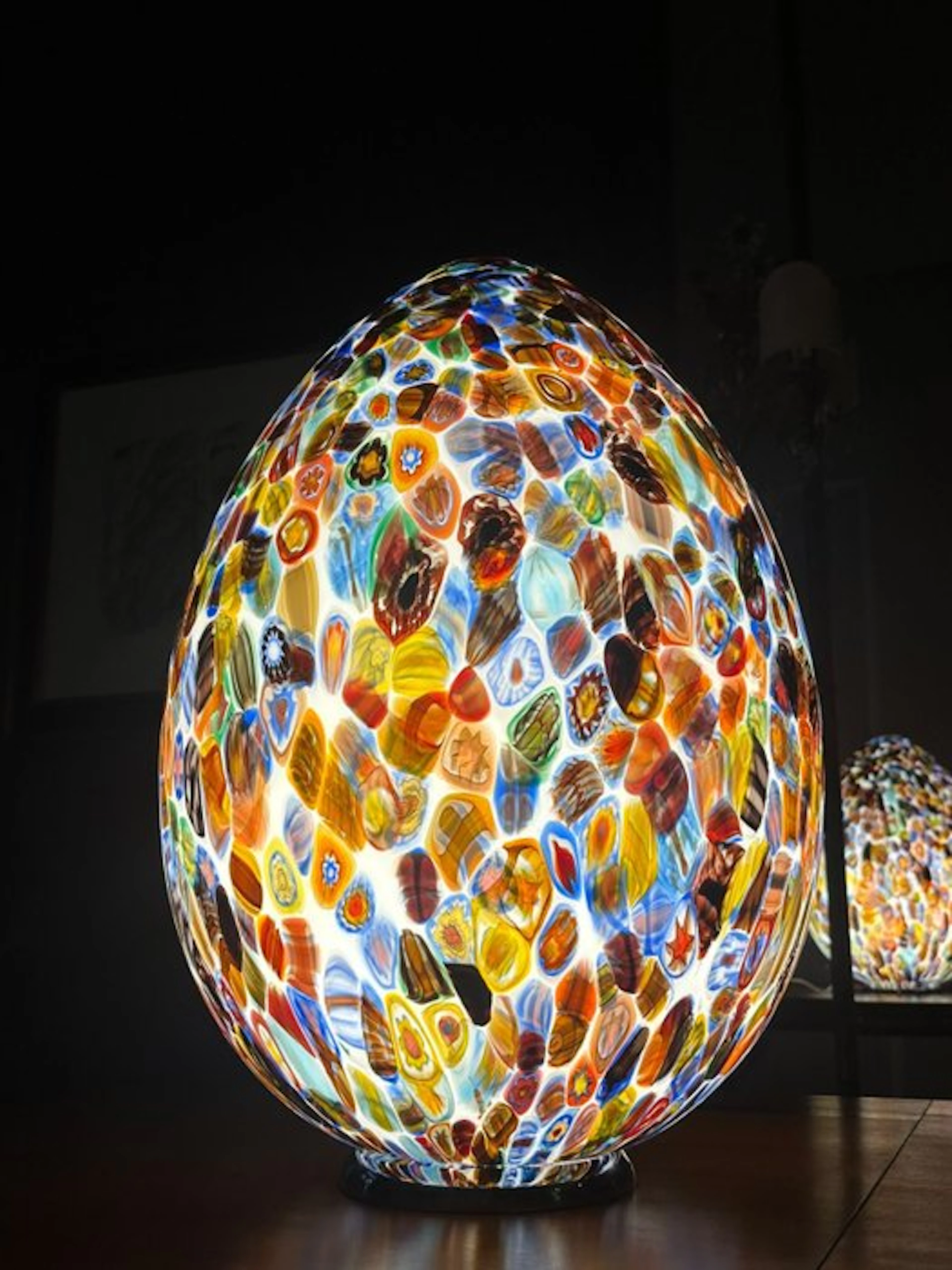 Murano - Table lamp - Murano glass - Table lamp, height 60 cm