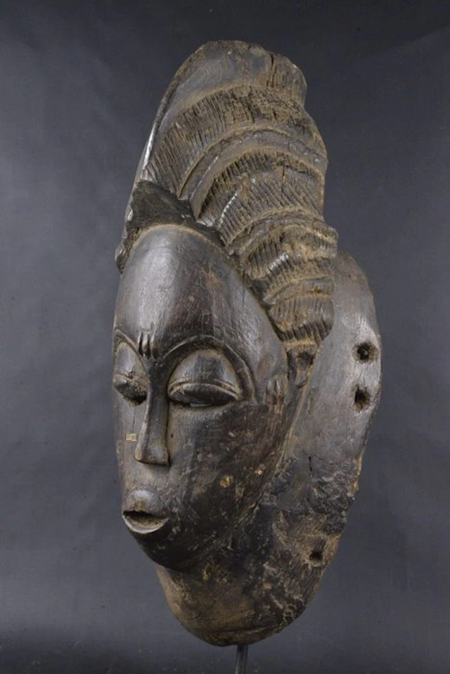 Mask of the cult of the gé - Yaure - Côte d'Ivoire