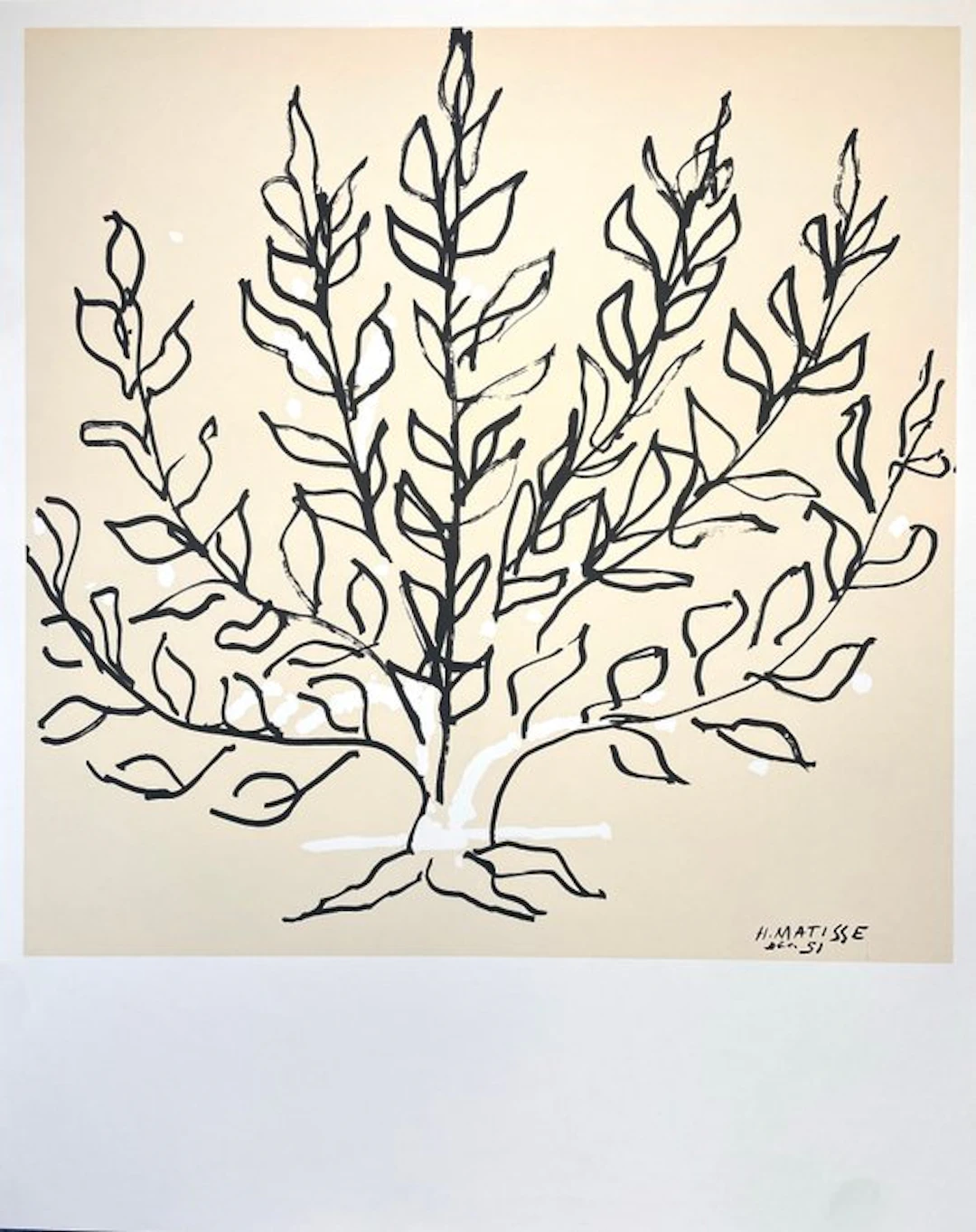 Henri Matisse (1869-1954) (after) - Le Buisson...
