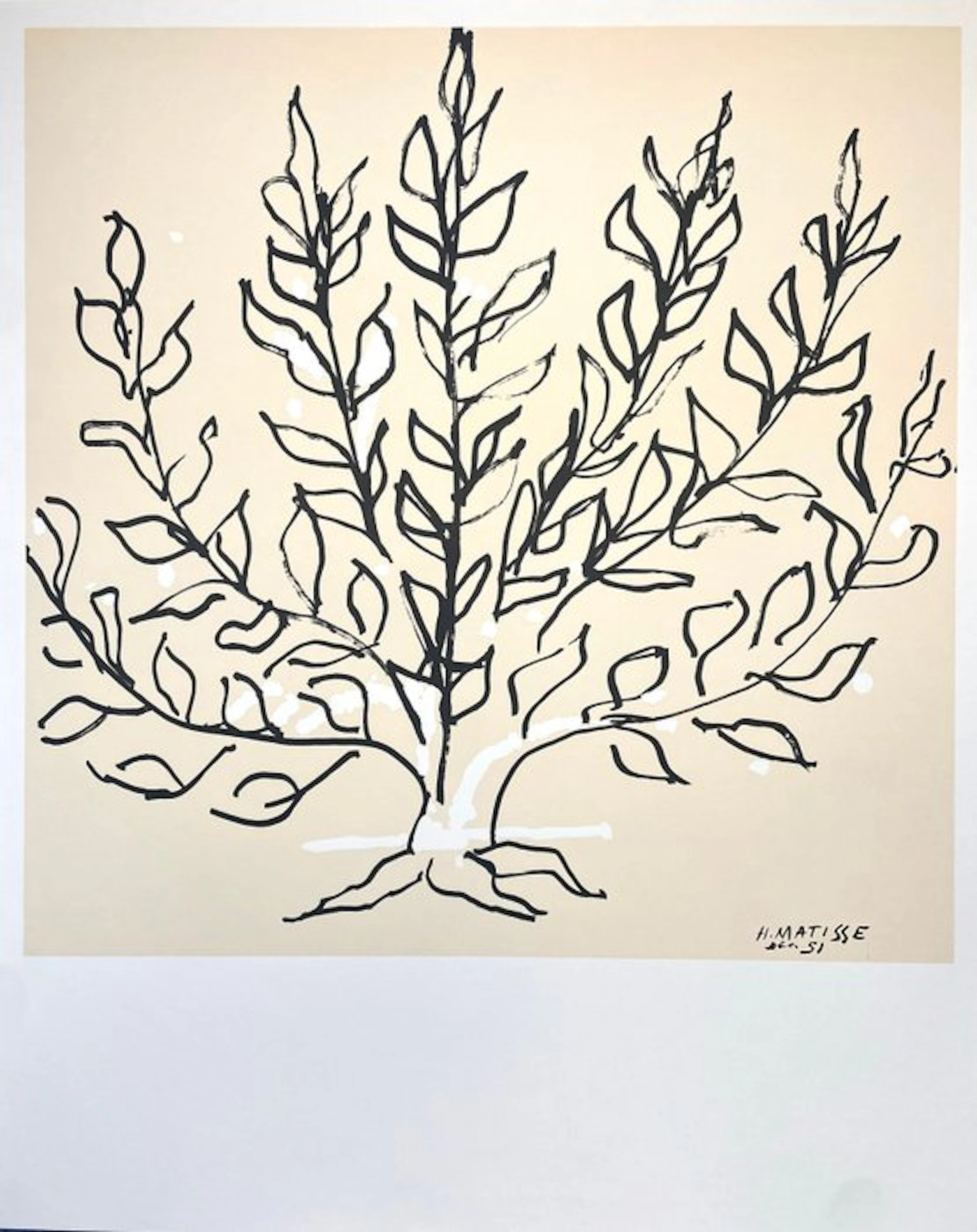Henri Matisse (1869-1954) (after) - Le Buisson...