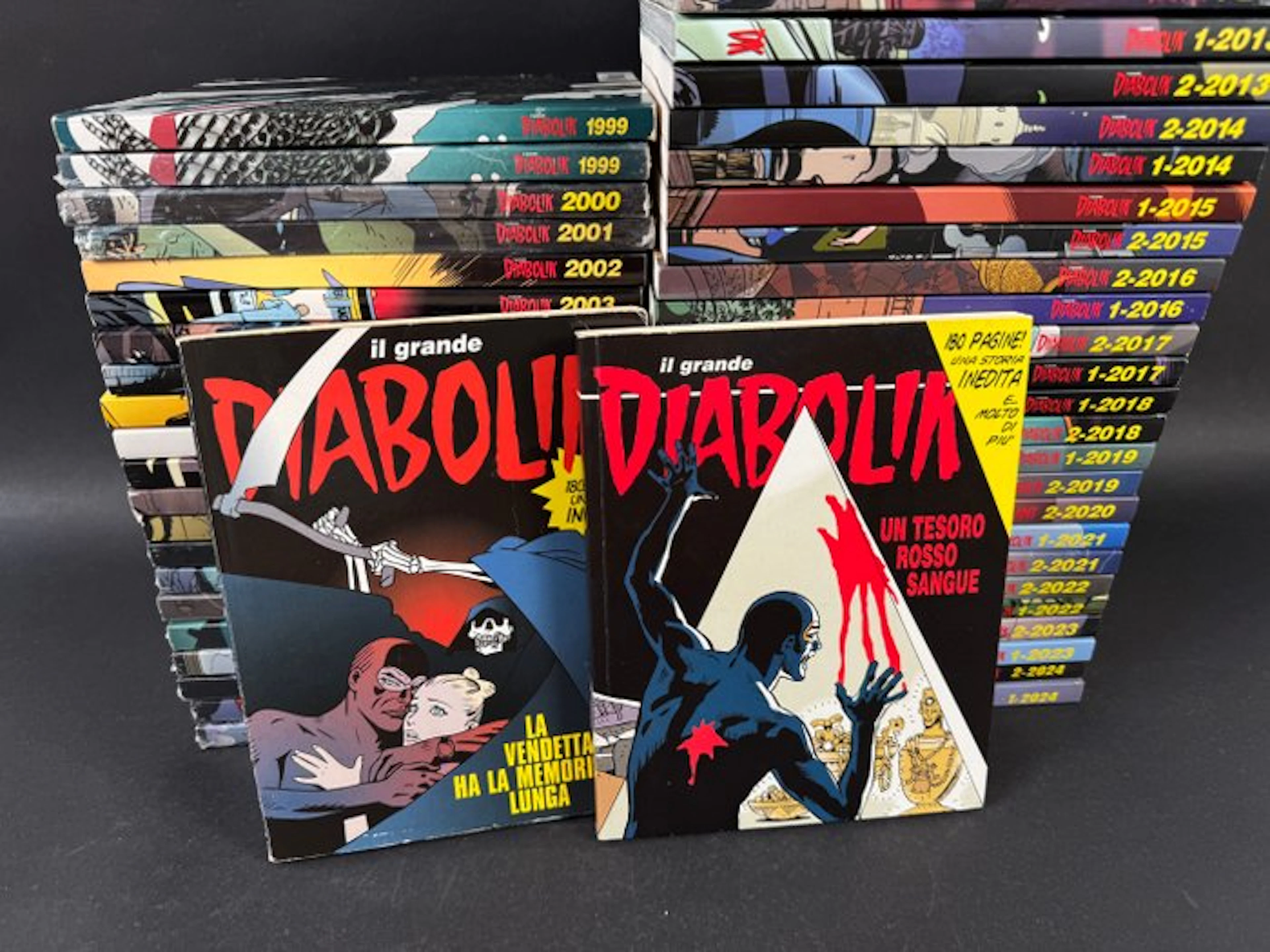 Diabolik almanacco annuale dal 1997 al 2024 - Completa...