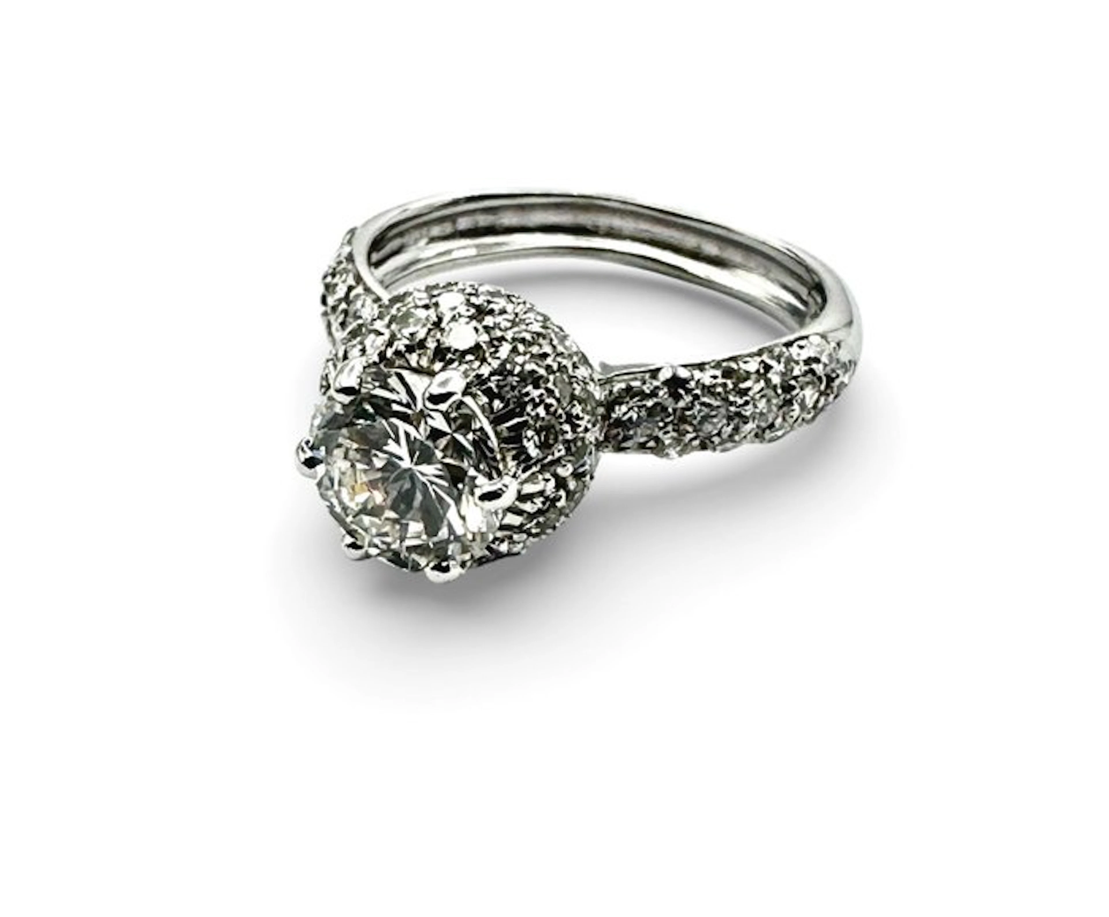 Damiani - Ring - 18 kt. White gold - Brilliant-cut diamonds