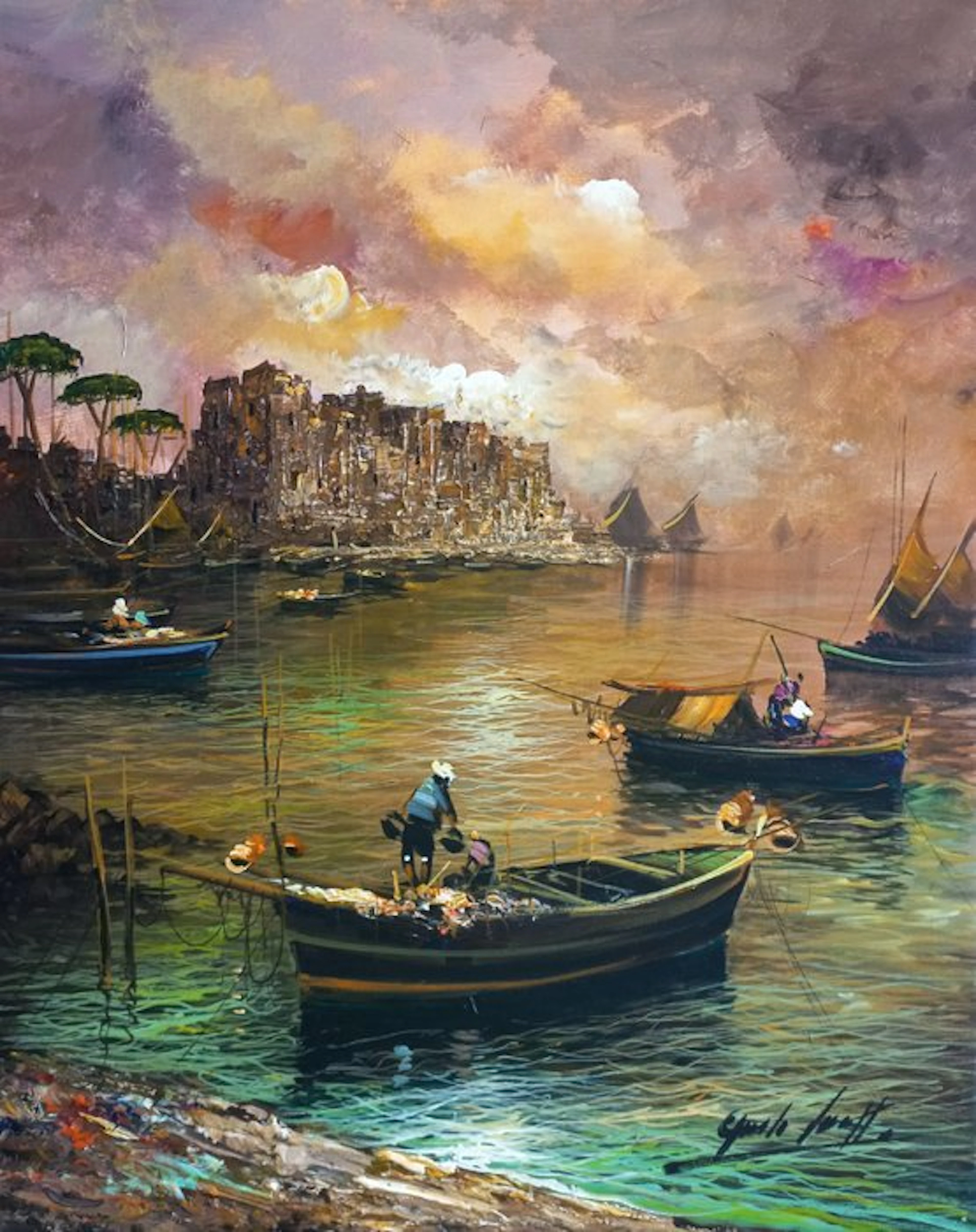Guido Vuotto (1964) - Castel dell'Ovo (Napoli)