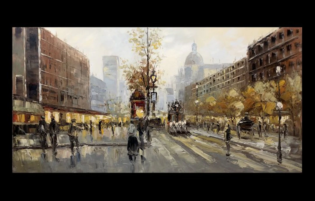 École Européene (XX) - Manhattan, 1900