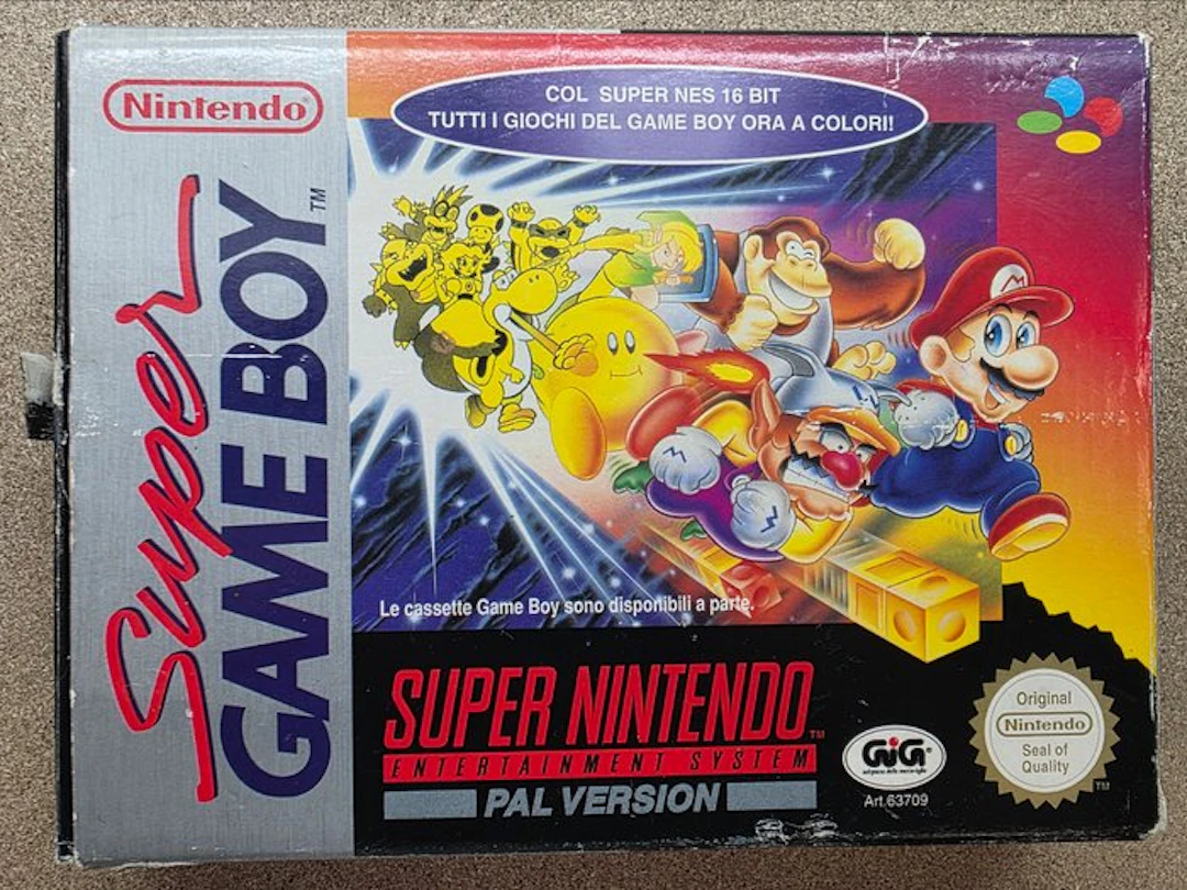 Nintendo - Snes - Super Game Boy - First edition "GIG"...