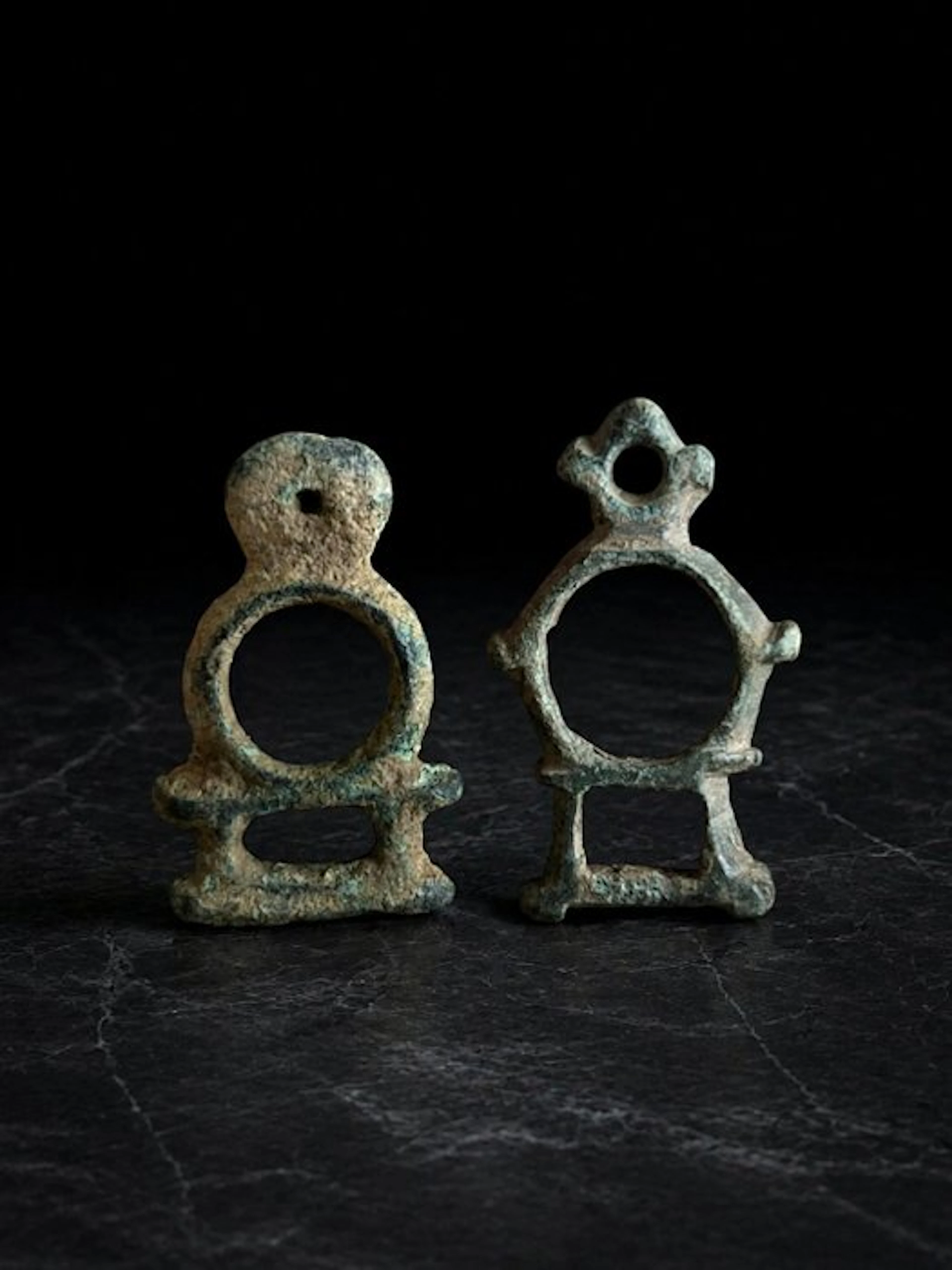 Celtic Bronze Openwork Brooches 3rd to 1st Century BC (No reserve price)