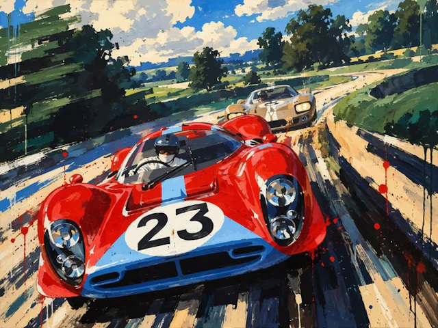 Alberto Ricardo (XXI) - Ferrari 330 P4: Gloria en la Pista
