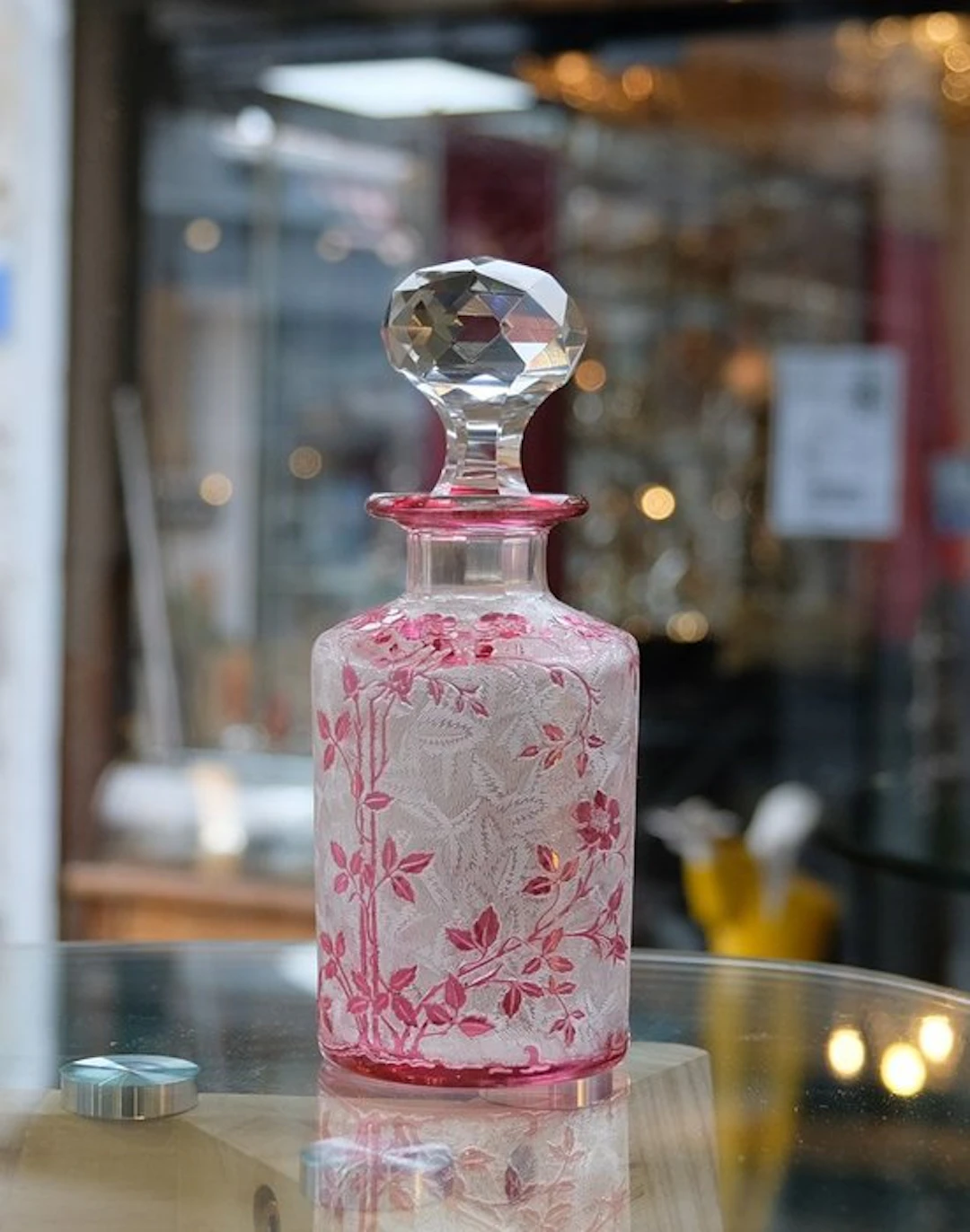 Baccarat - Perfume flask - Eglantier model - Crystal