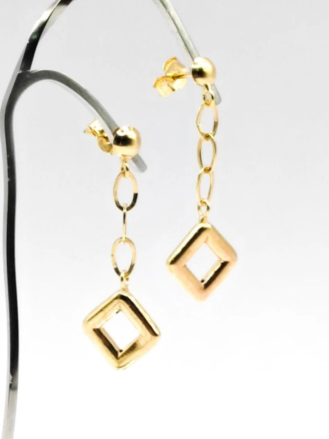 No reserve price - Earrings - 18 kt. Yellow gold