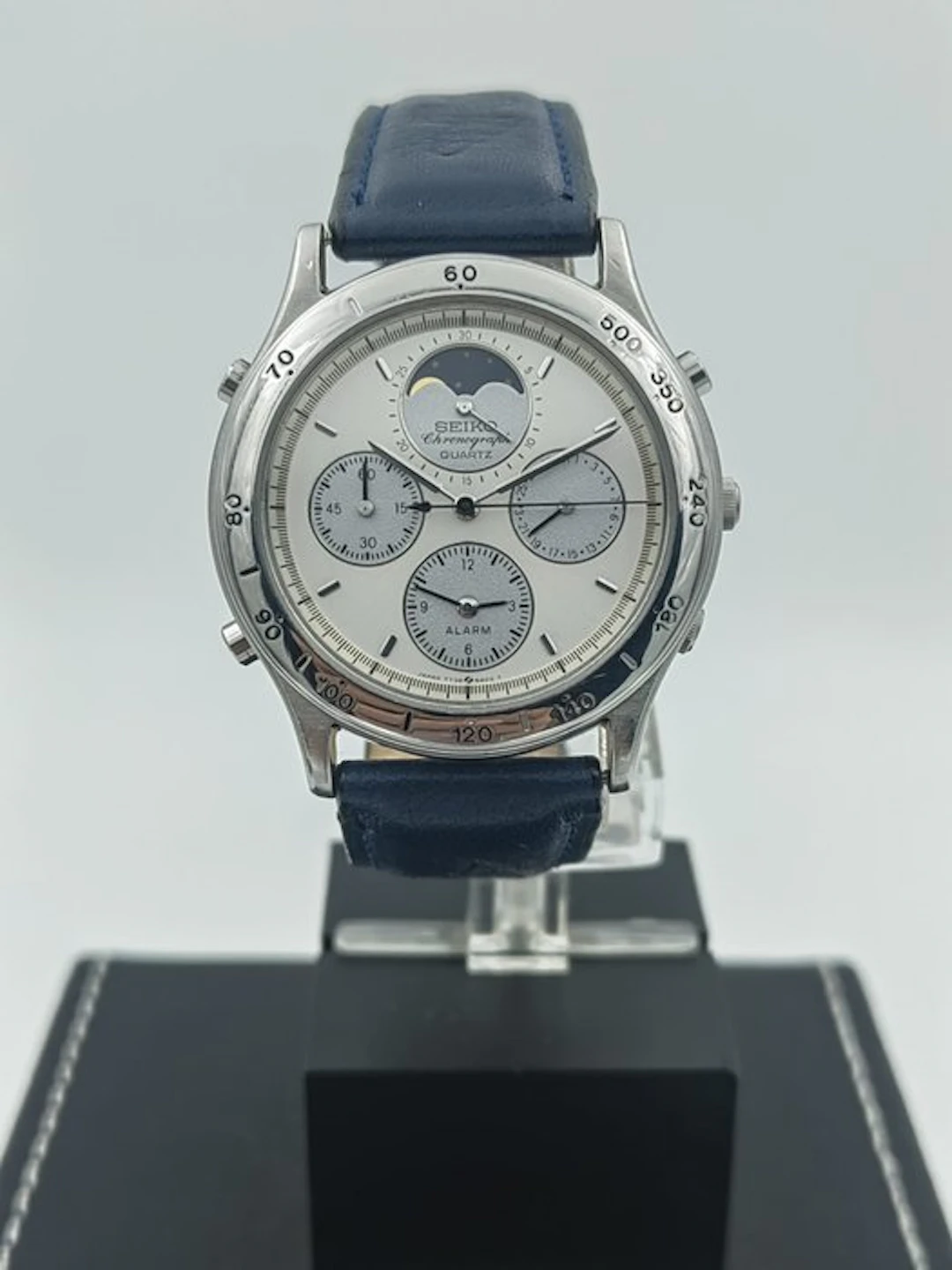 Seiko - Chronograph-Moonphase - No reserve price - Men - 1990-1999