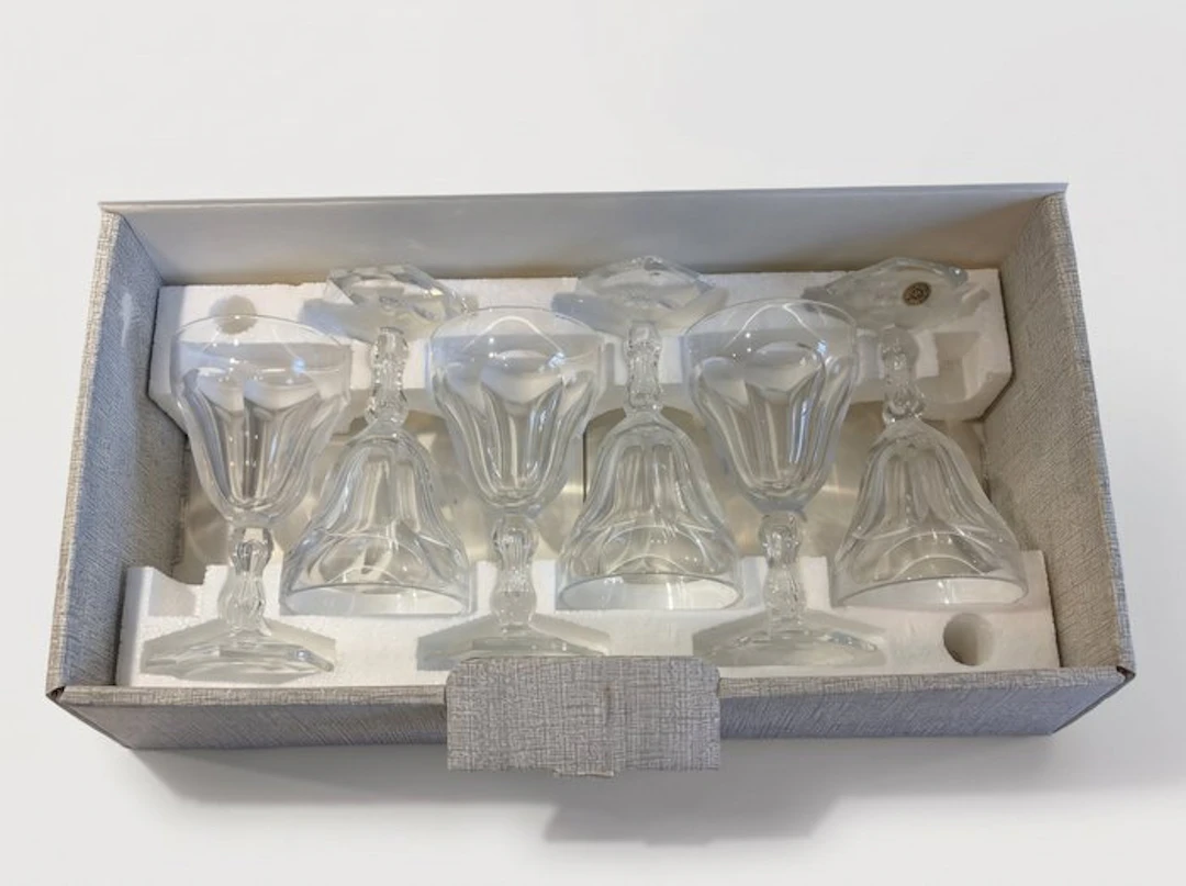 Val Saint Lambert - Drinking set for 6 (6) - Crystal