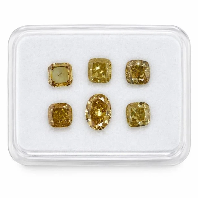 No reserve price - 6 pcs Diamond (Natural) - 0.94 ct - Mixed shape - SI1