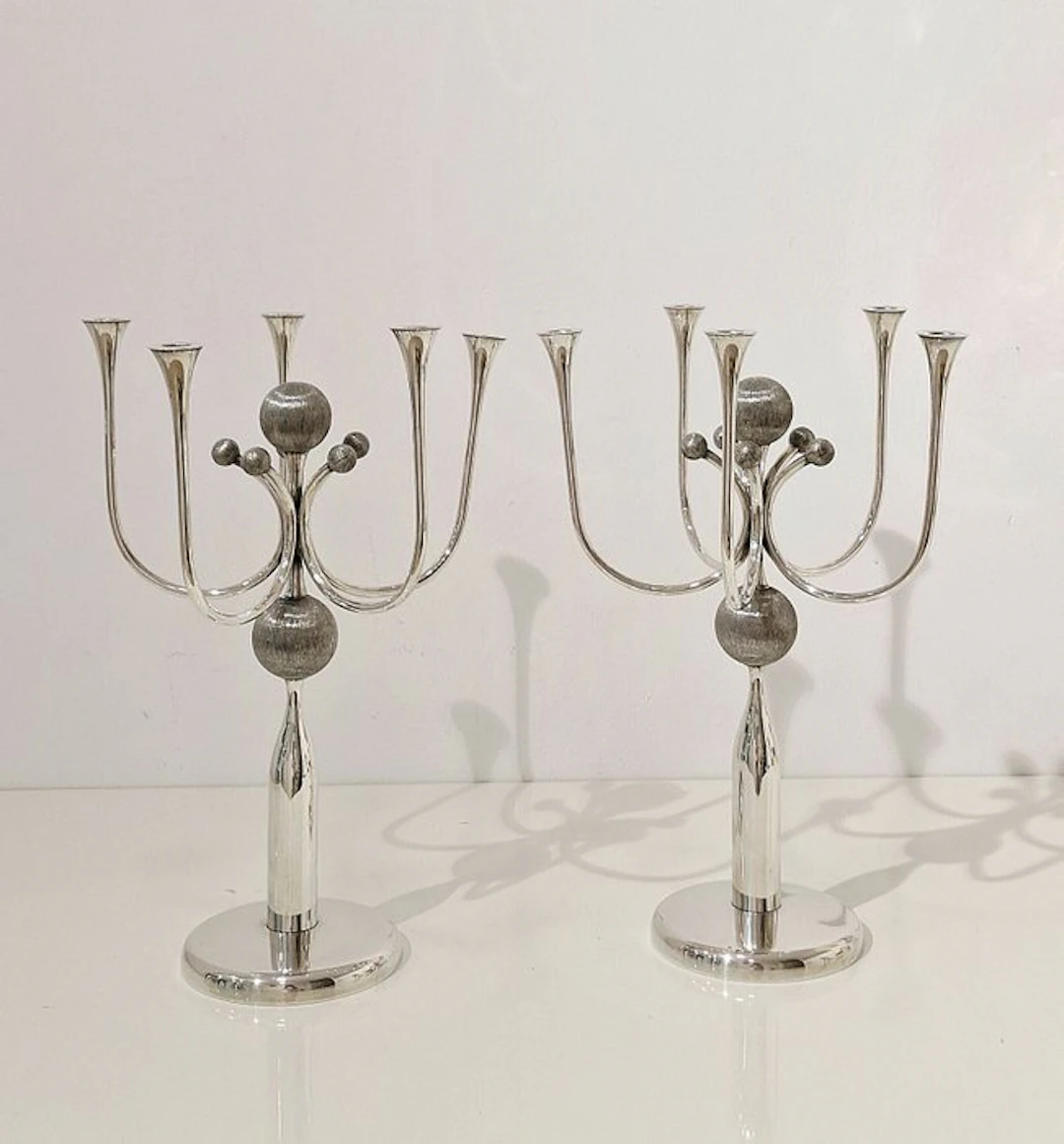 Candelabrum (2) - Silver