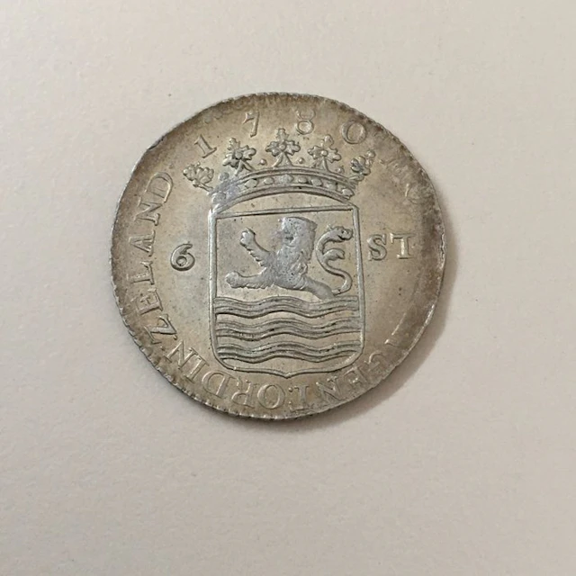 Netherlands, Zeeland 6 Stuiver of Scheepjesschelling 1780 (No reserve price)