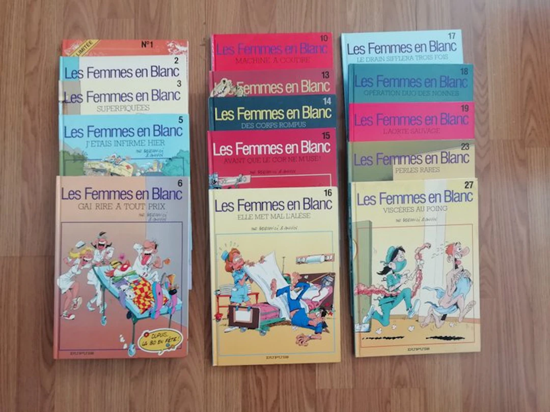 Les Femmes en blanc - 15x C - EO/Ré - 15 Album - 1987/2005
