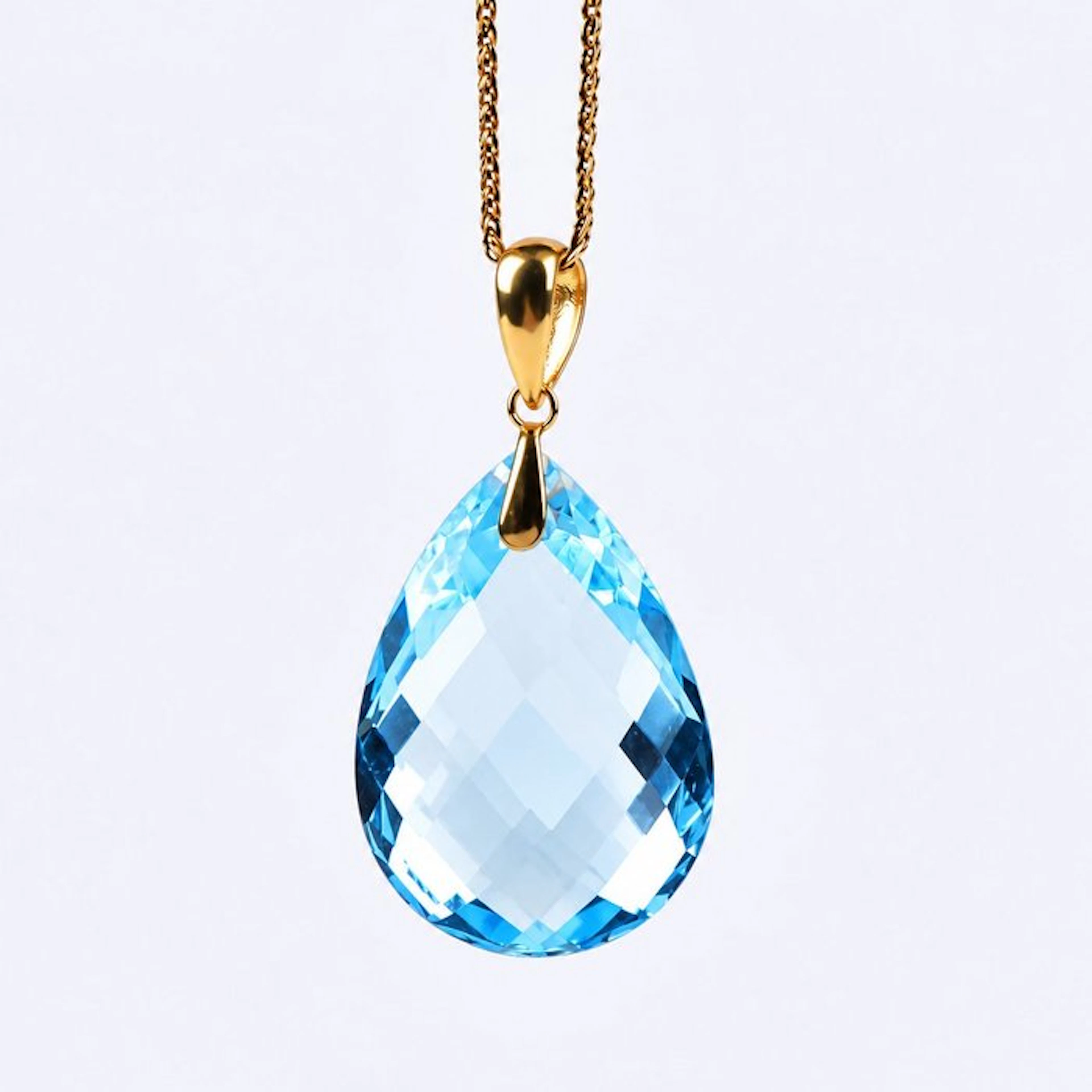 No reserve price - Necklace with pendant - 18 kt
