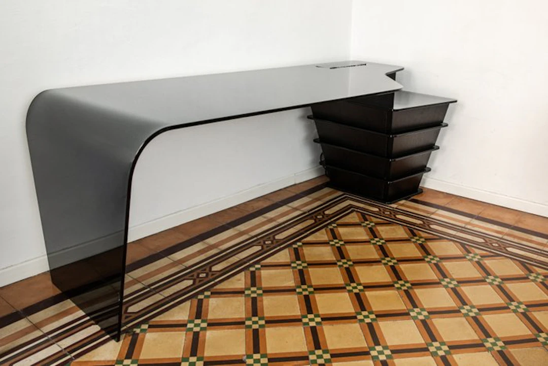 Roche Bobois - Sacha Lakic - Writing desk - Walnut