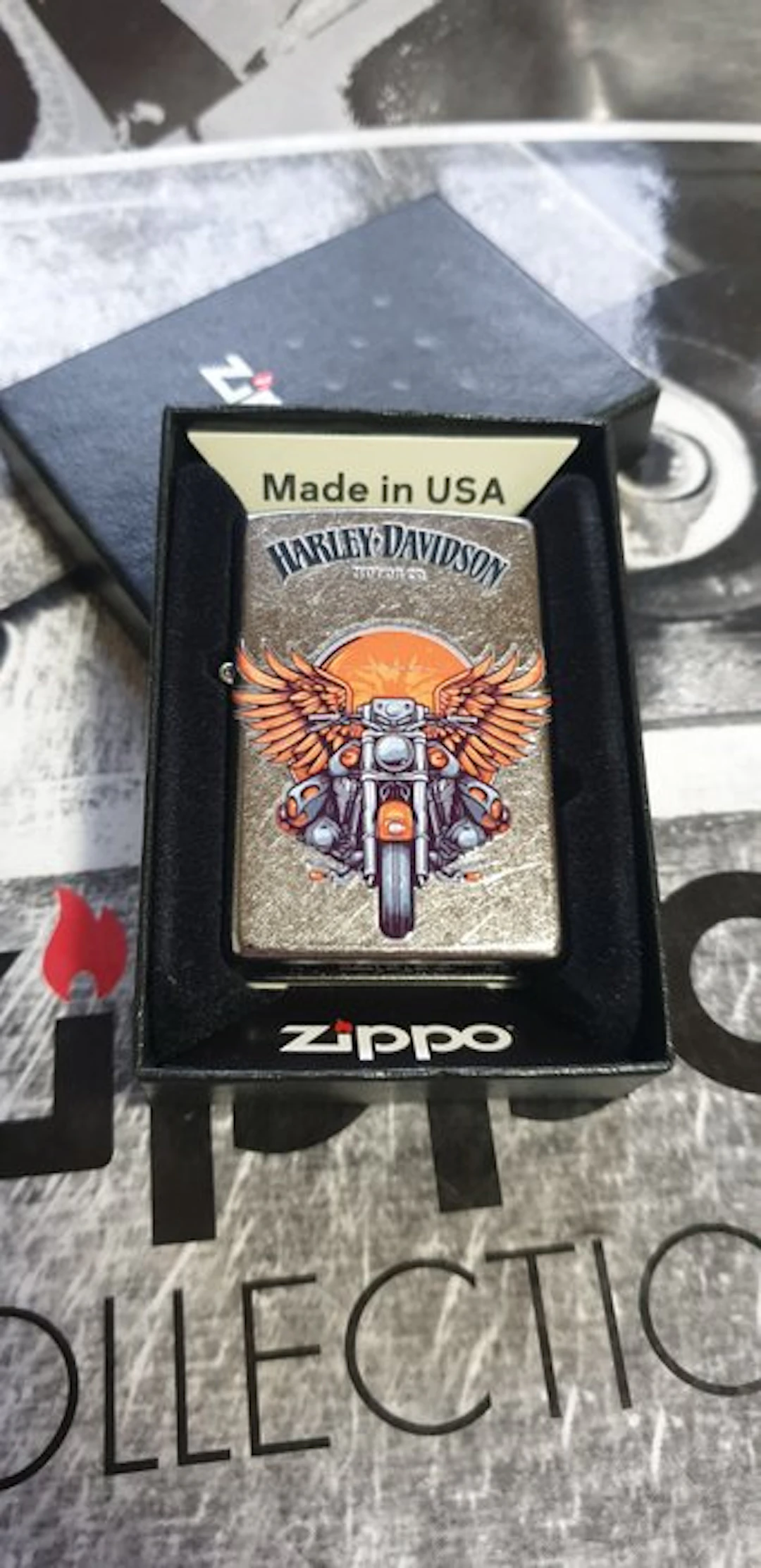 Zippo - Zippo Sturmfeuerzeug Harley Davidson Motor.co...