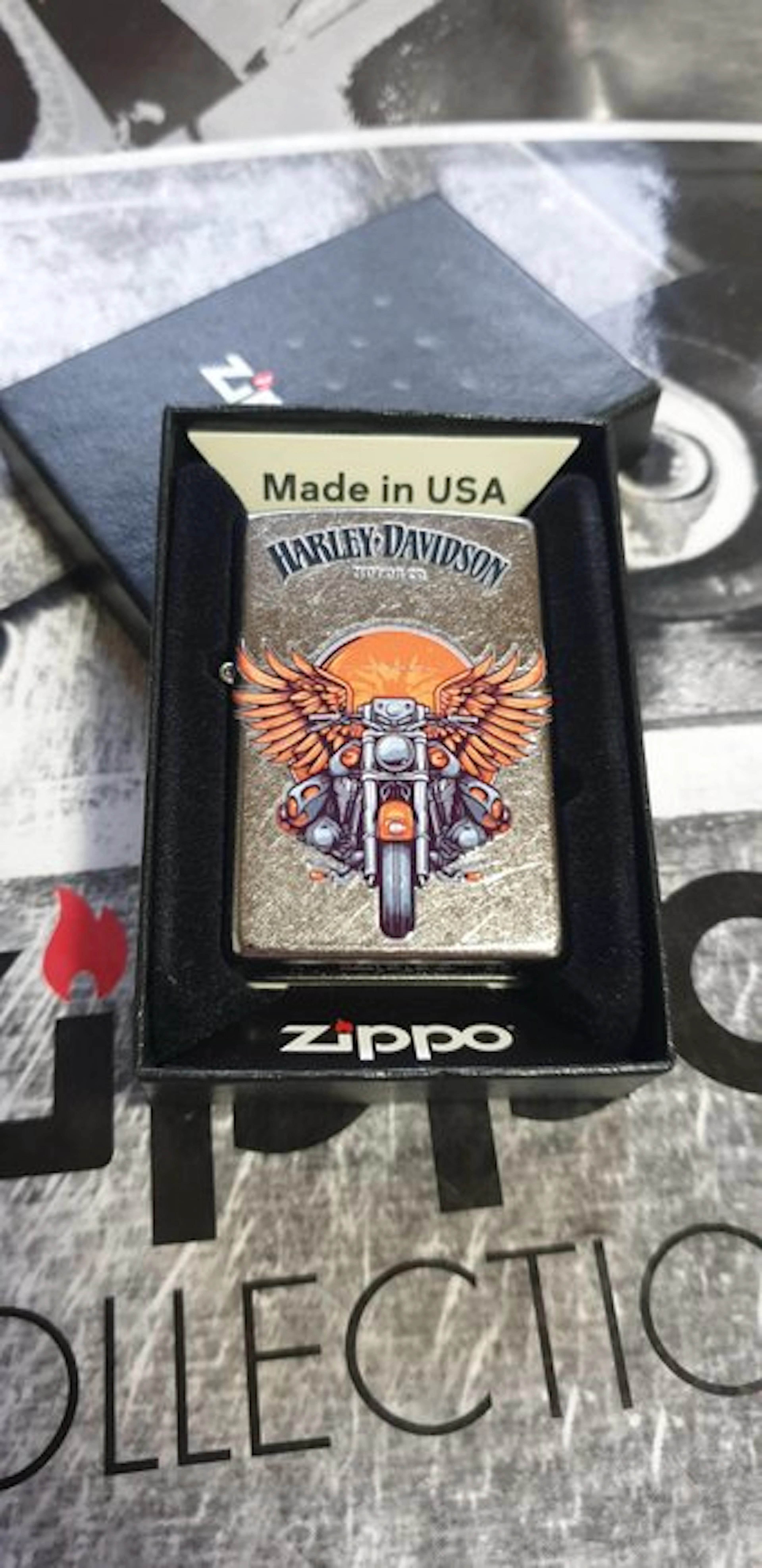 Zippo - Zippo Sturmfeuerzeug Harley Davidson Motor.co...