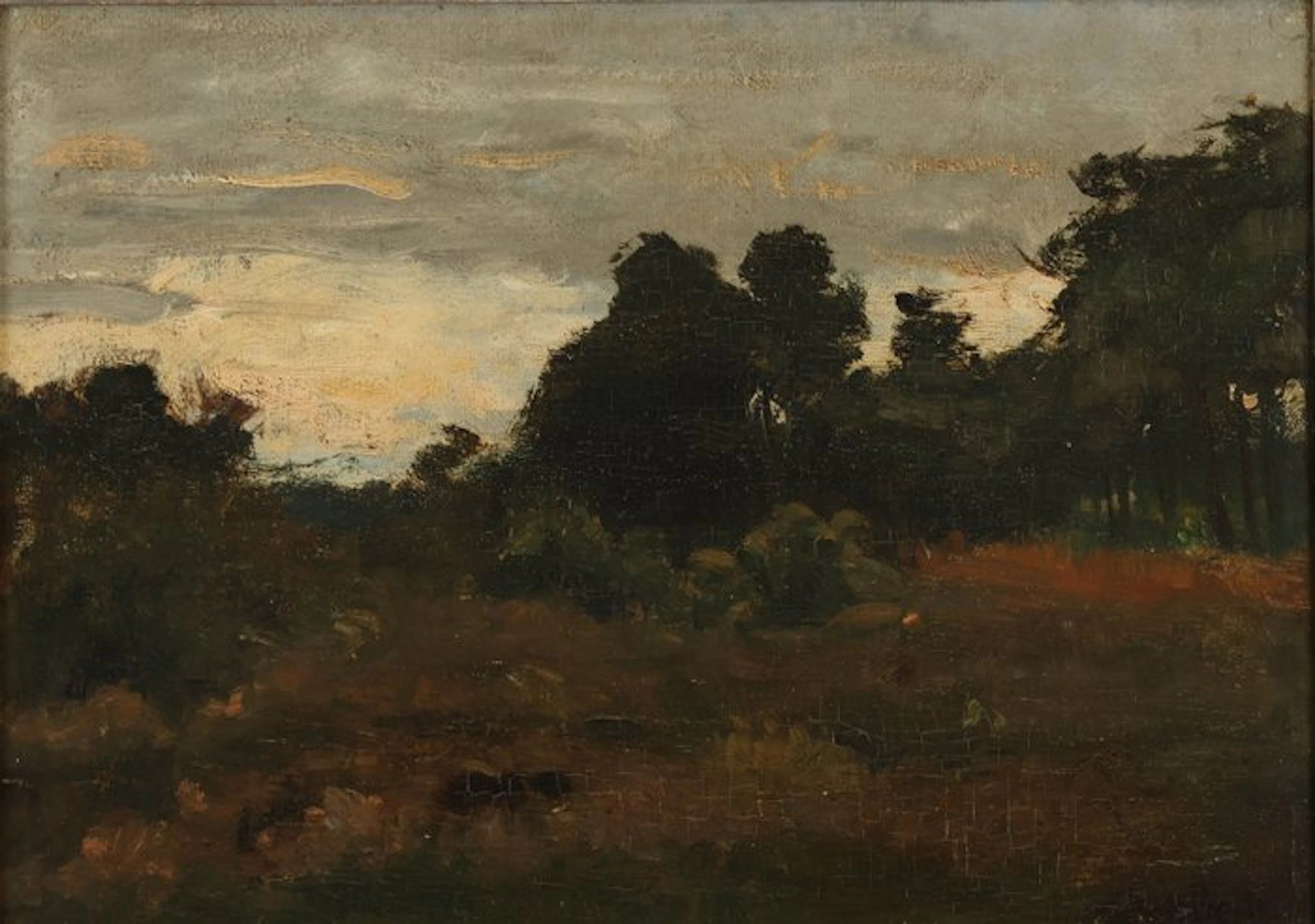 Théophile de Bock (1851 - 1904) - Landschap