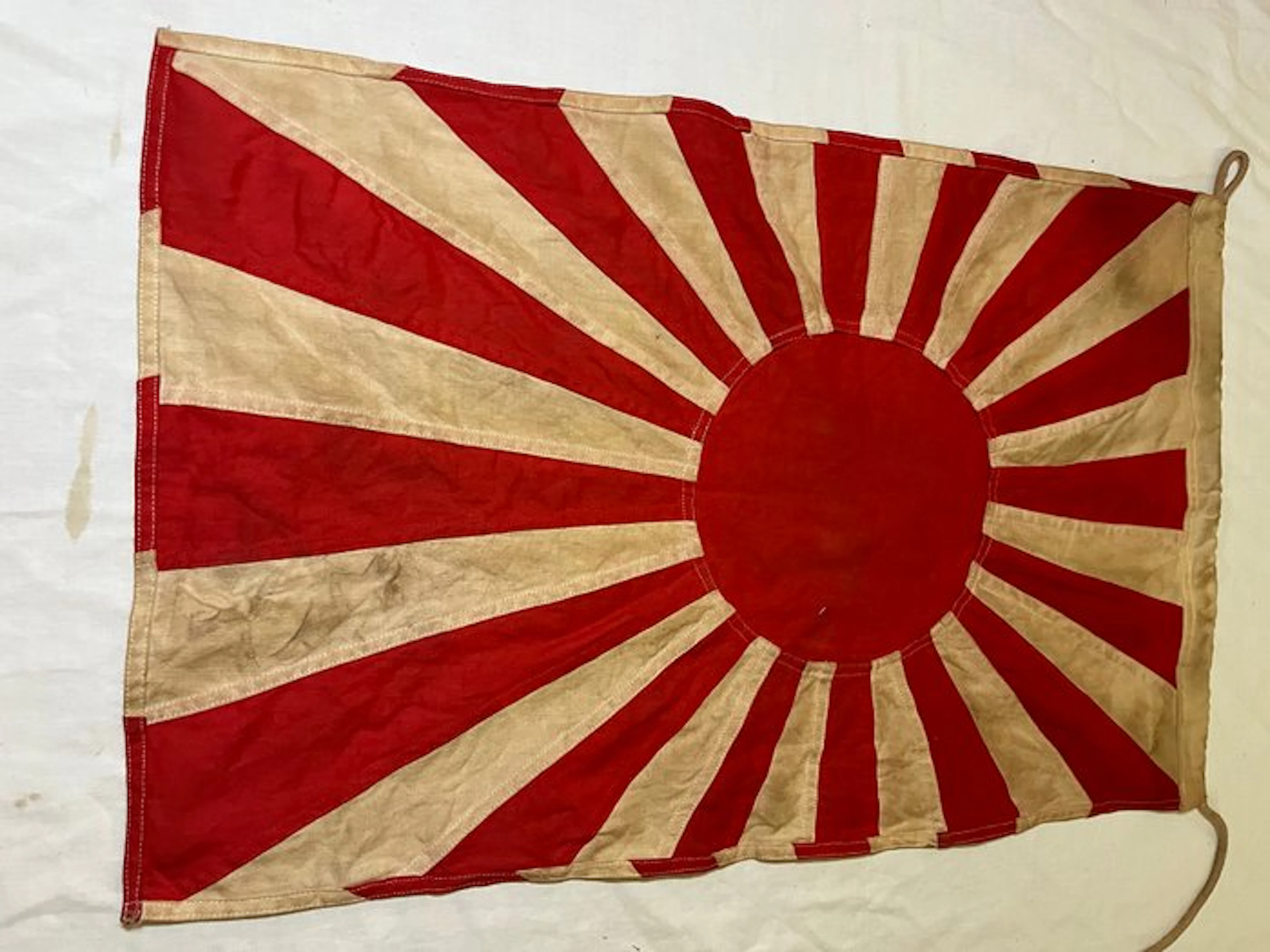 Rare Japanese Imperial Japanese Navy Flag - Personal equipment Rising