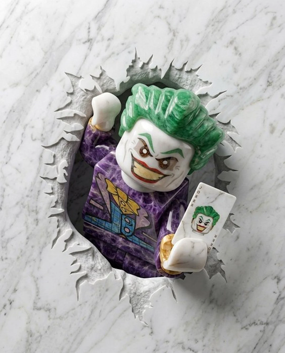 Naro - Canvas [L] - The Joker - Marble Breaking Out