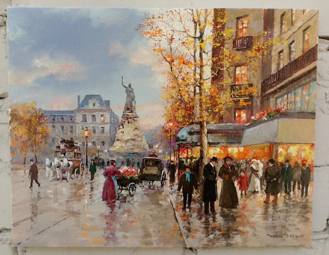 Tarasenko Vladimir (XX) - Cityscape autumn