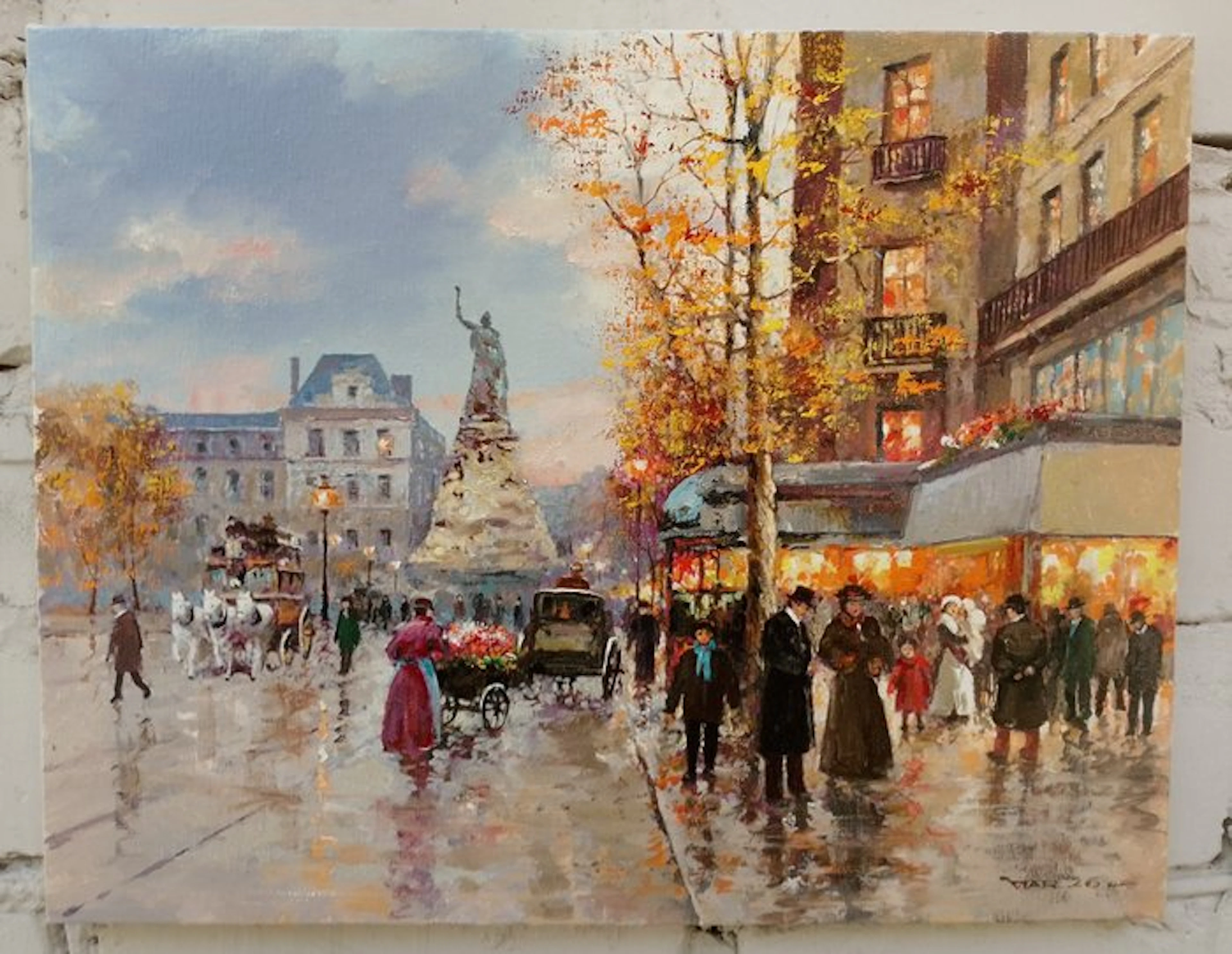 Tarasenko Vladimir (XX) - Cityscape autumn