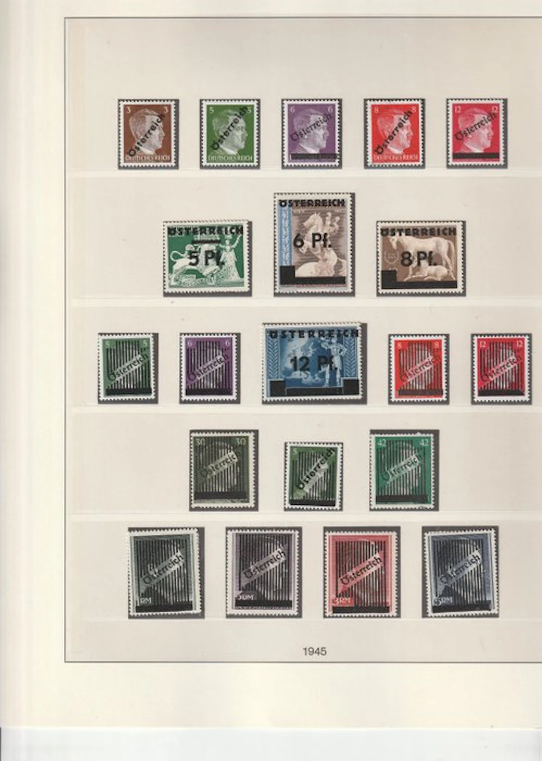 Austria 1945/1967 - Almost complete postwar collection.