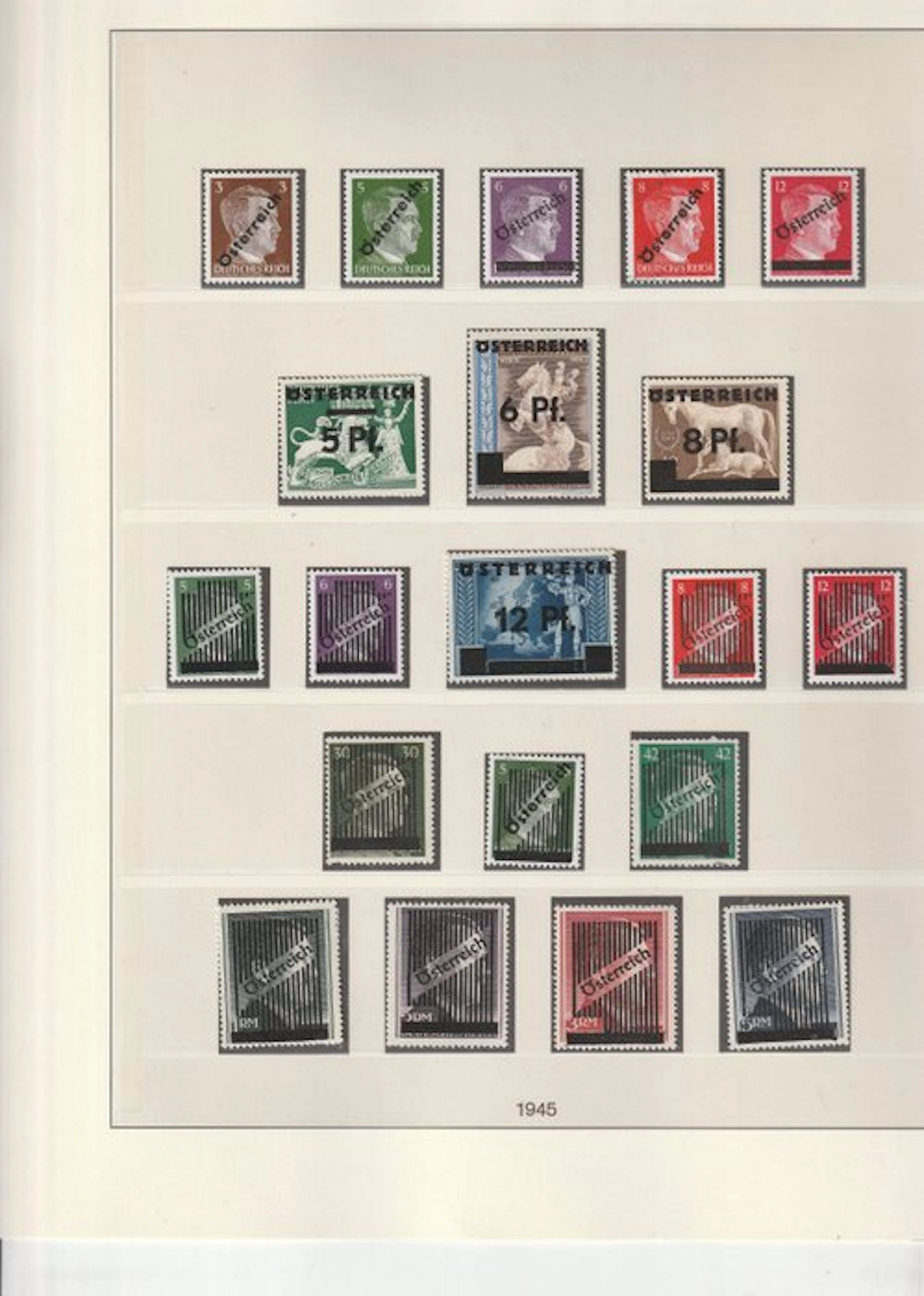 Austria 1945/1967 - Almost complete postwar collection.