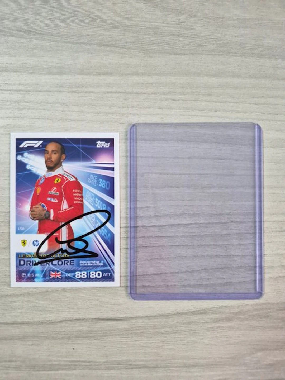 Ferrari - formula 1 - Lewis Hamilton - 2026 - Sportscard