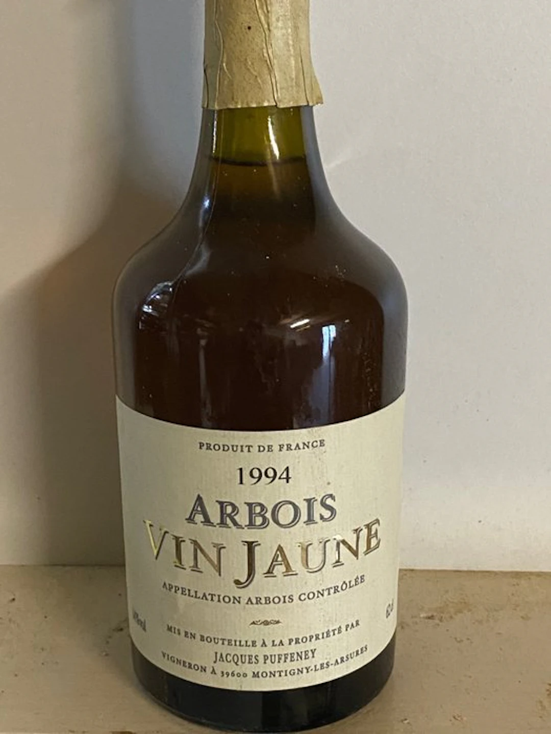1994 Jacques Puffeney - Arbois Vin Jaune - 1 Clavelin (0.62L)