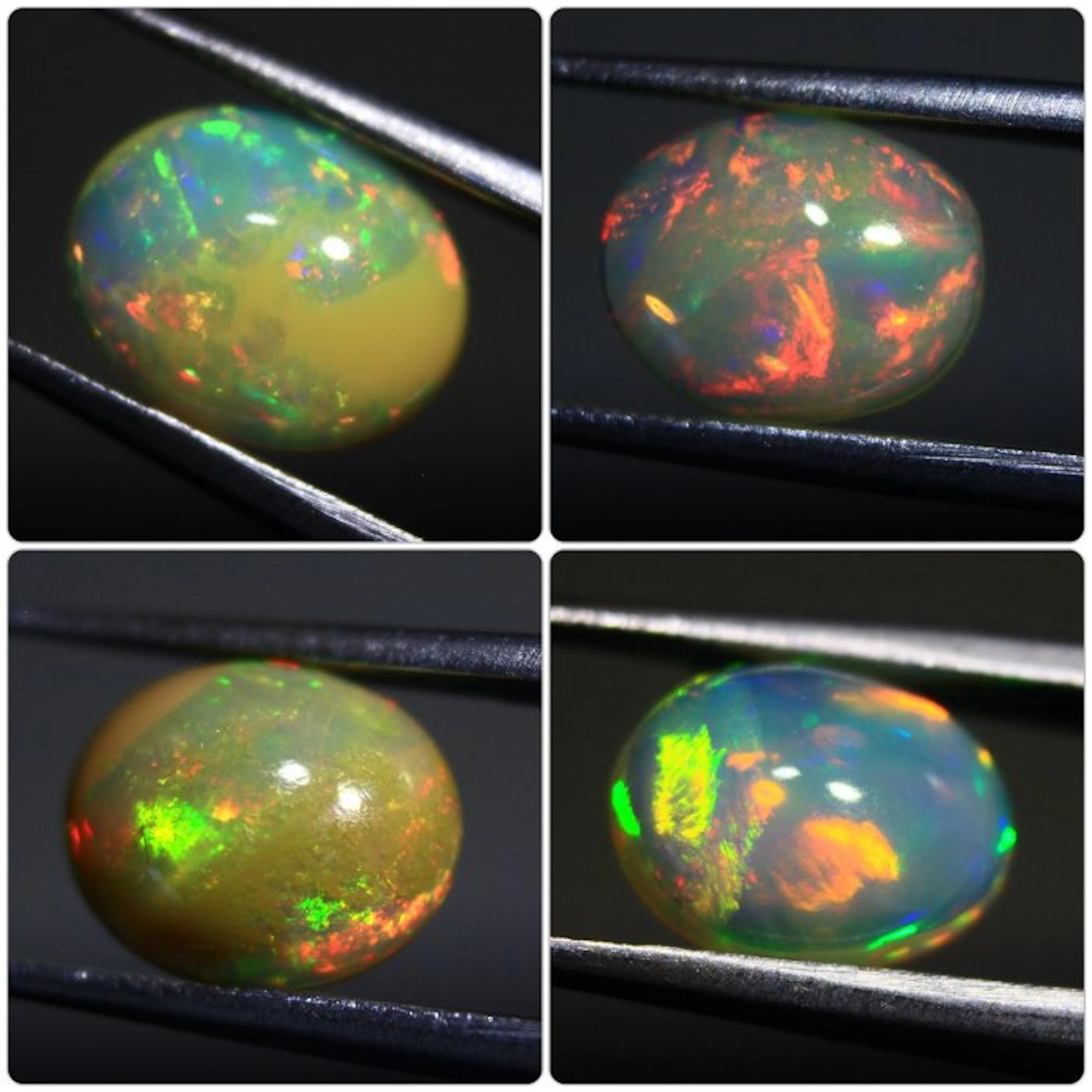 Chapter 6.10: Natural Ethiopian Opals Cabochon - Height...