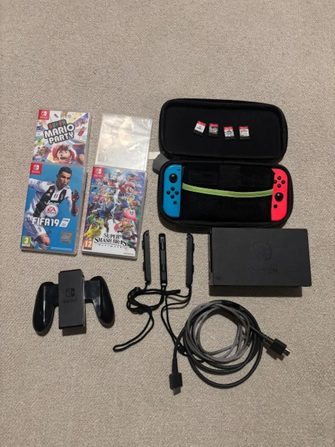 Nintendo - Switch Neon - Video game console + games