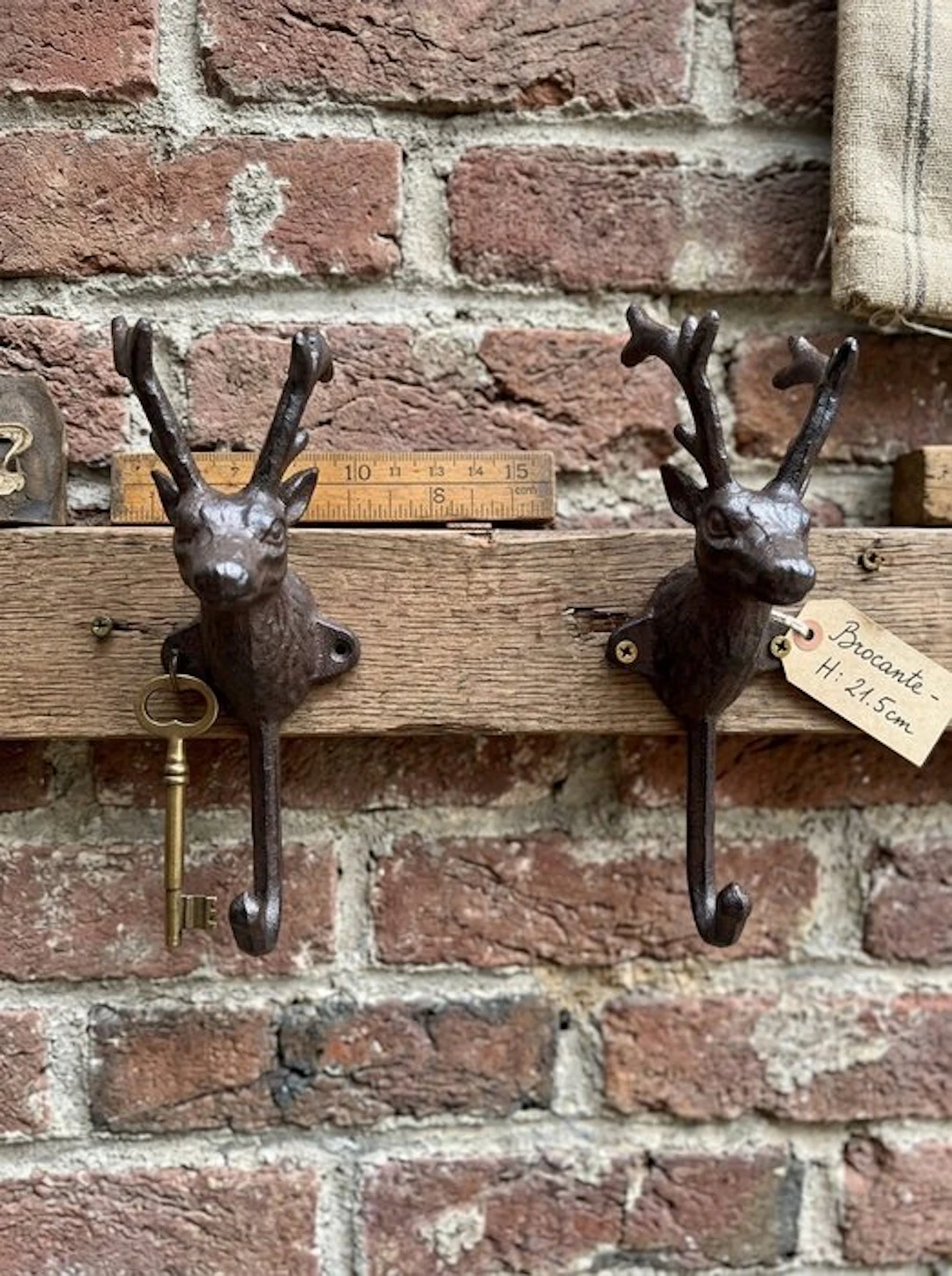 Decorative ornament (2) - Europe - A Pair Deer Hooks
