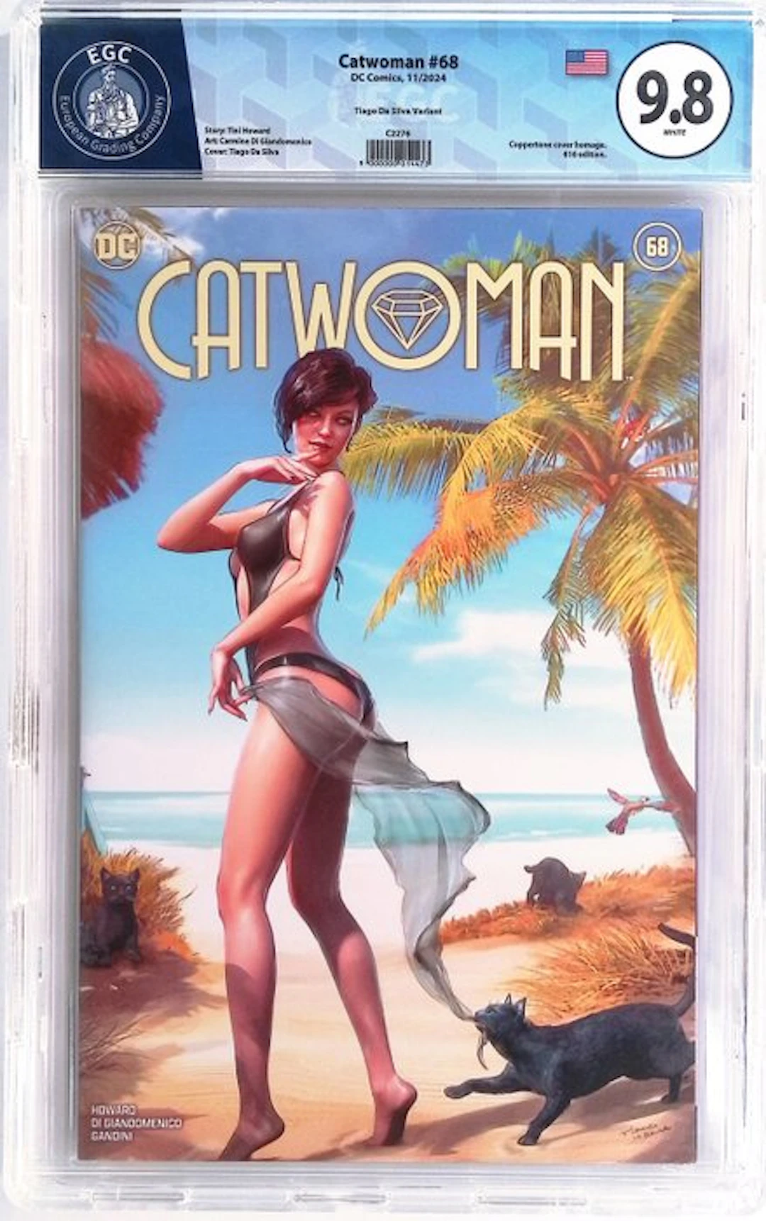 Catwoman #68 - EGC 9.8 - 1 Graded comic - First edition - 2024